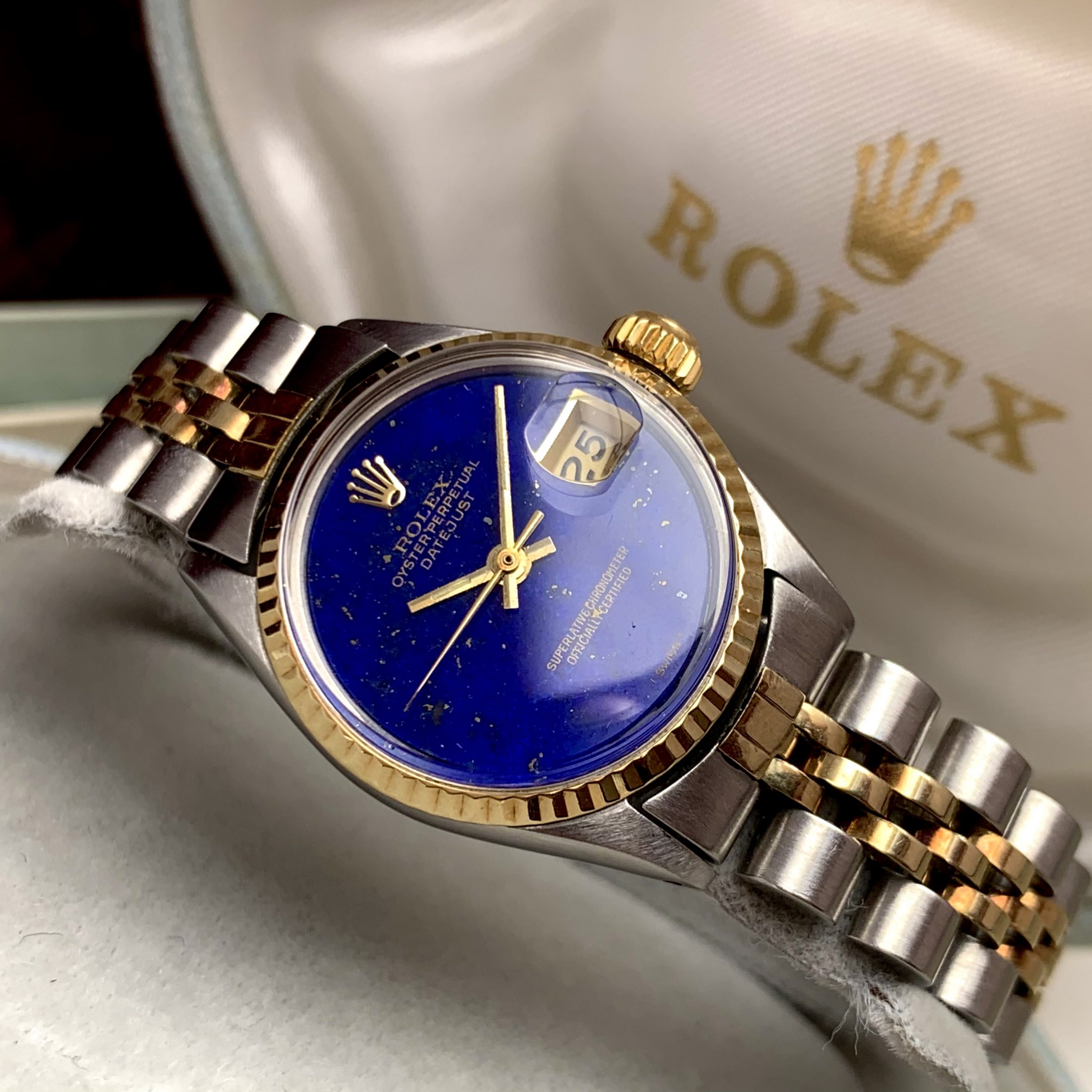 Rolex 'Lapis Lazuli' Lady Datejust