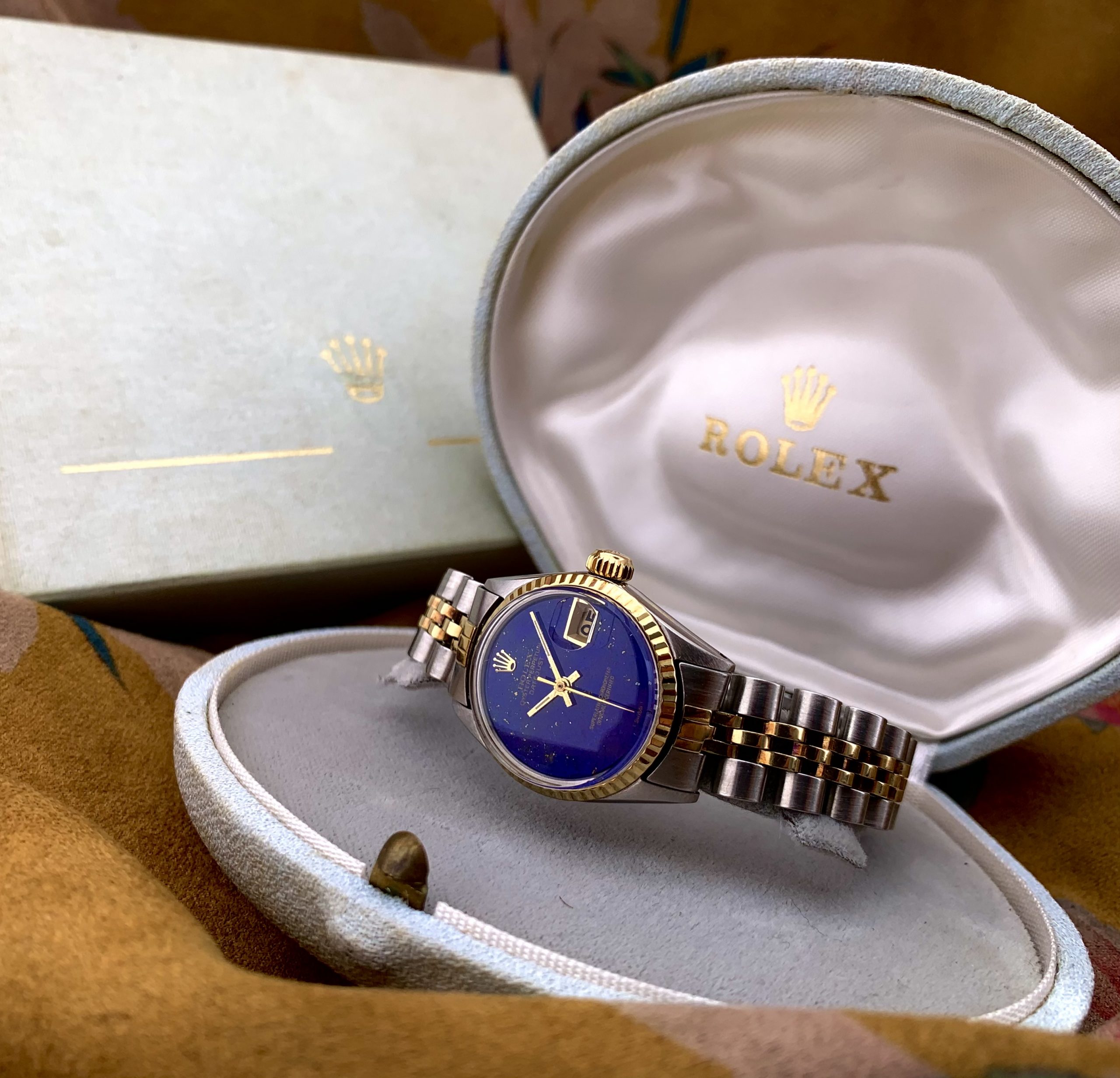 Rolex 'Lapis Lazuli' Lady Datejust