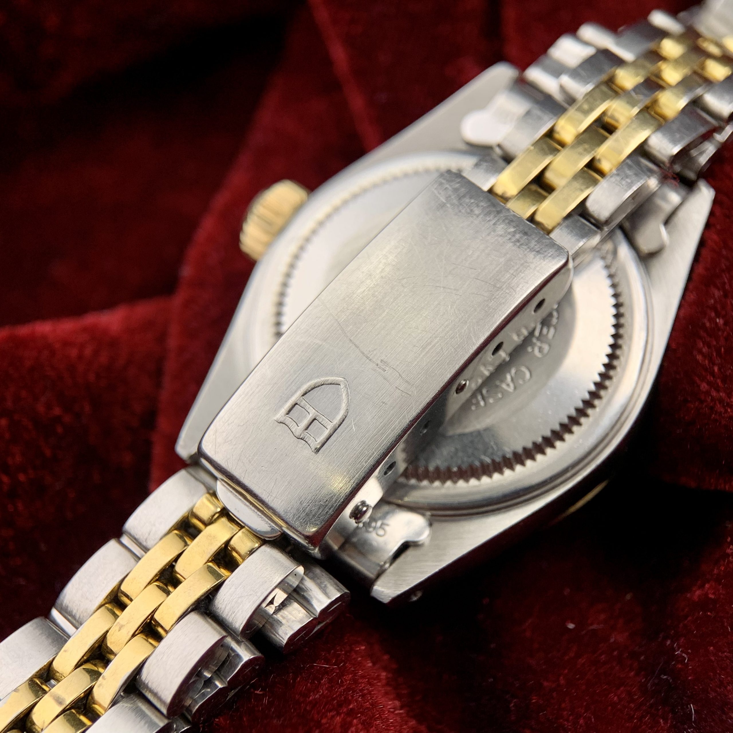 Tudor Princess Oysterdate In Steel/Gold