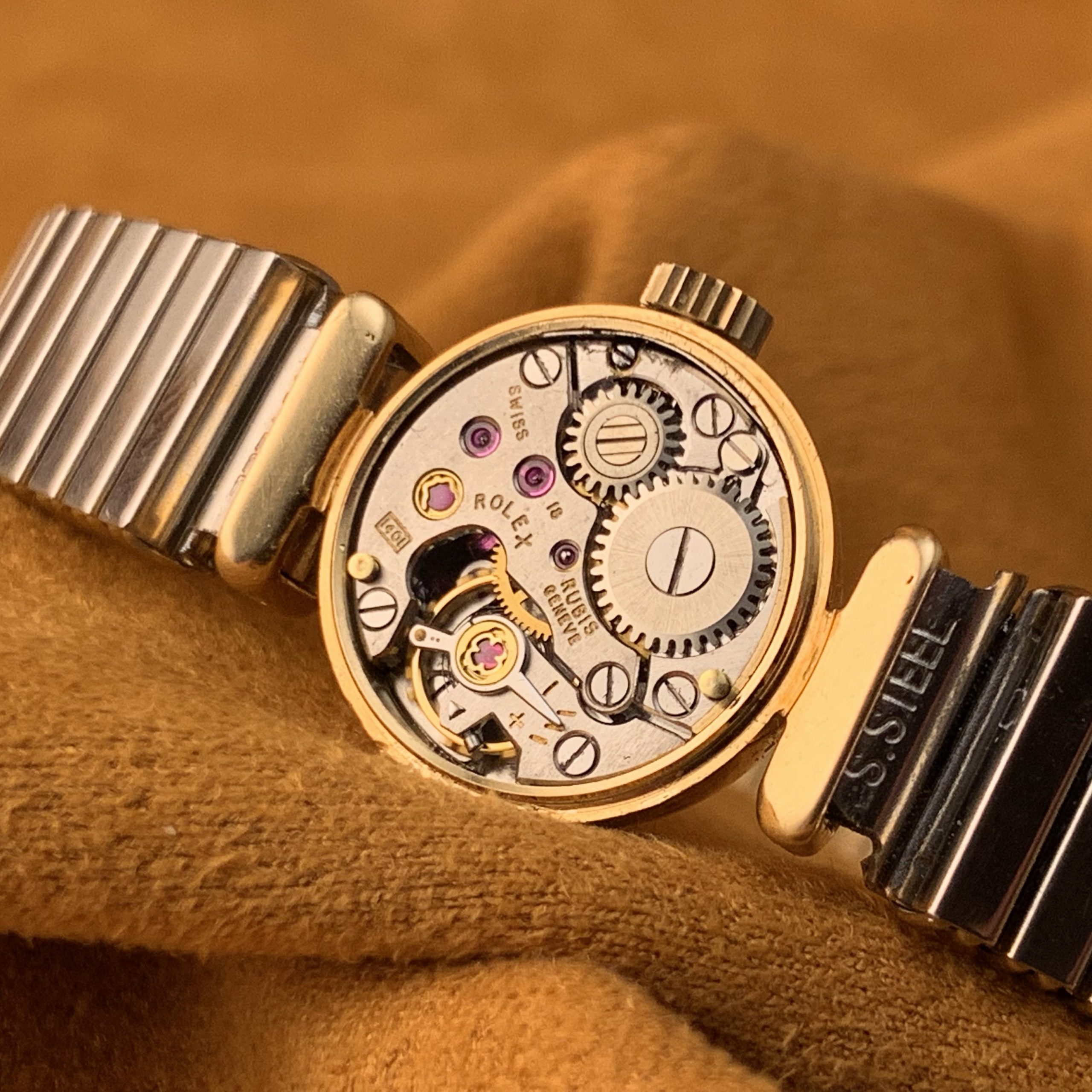 Rolex Orchid Yellow Gold Cocktail watch