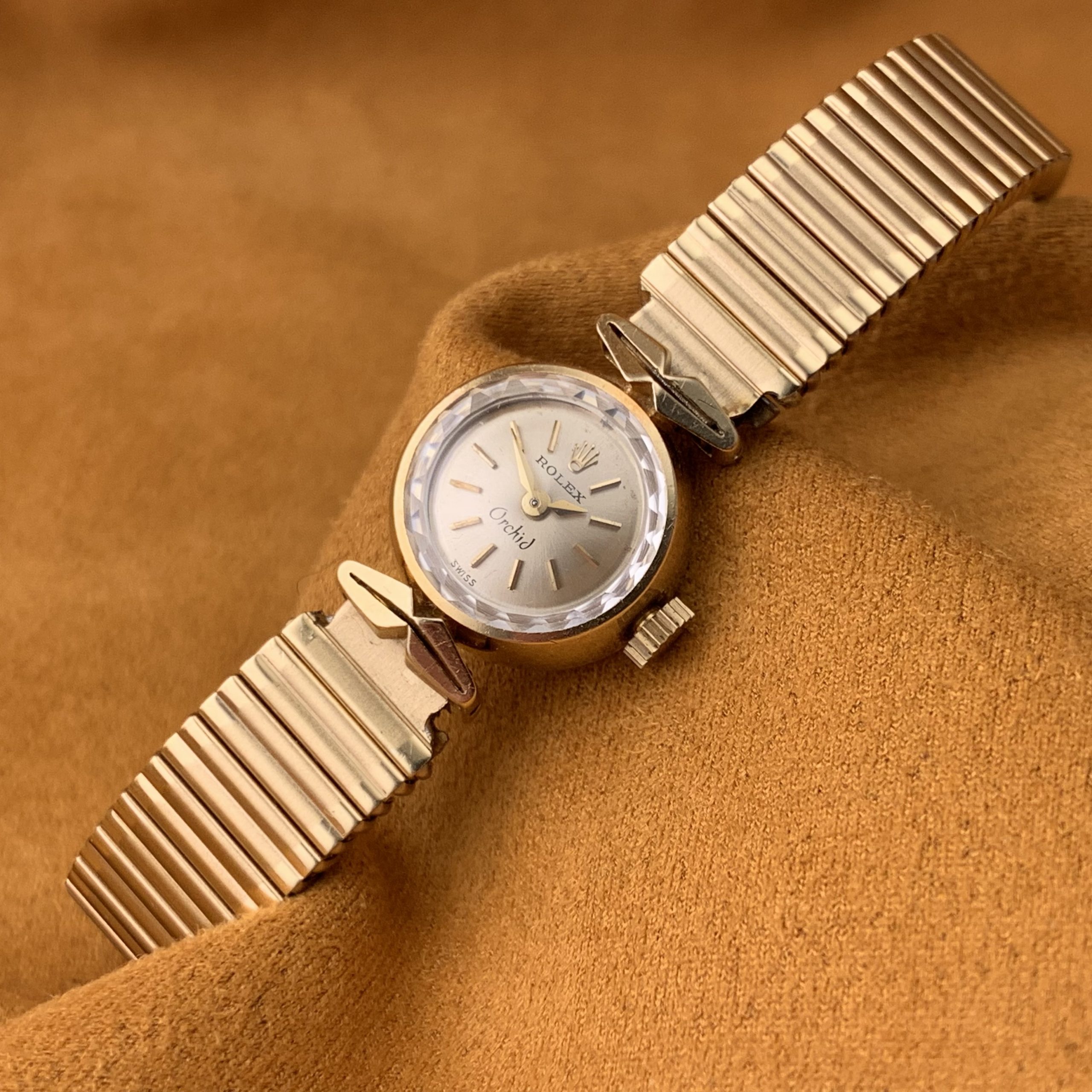 Rolex Orchid Yellow Gold Cocktail watch