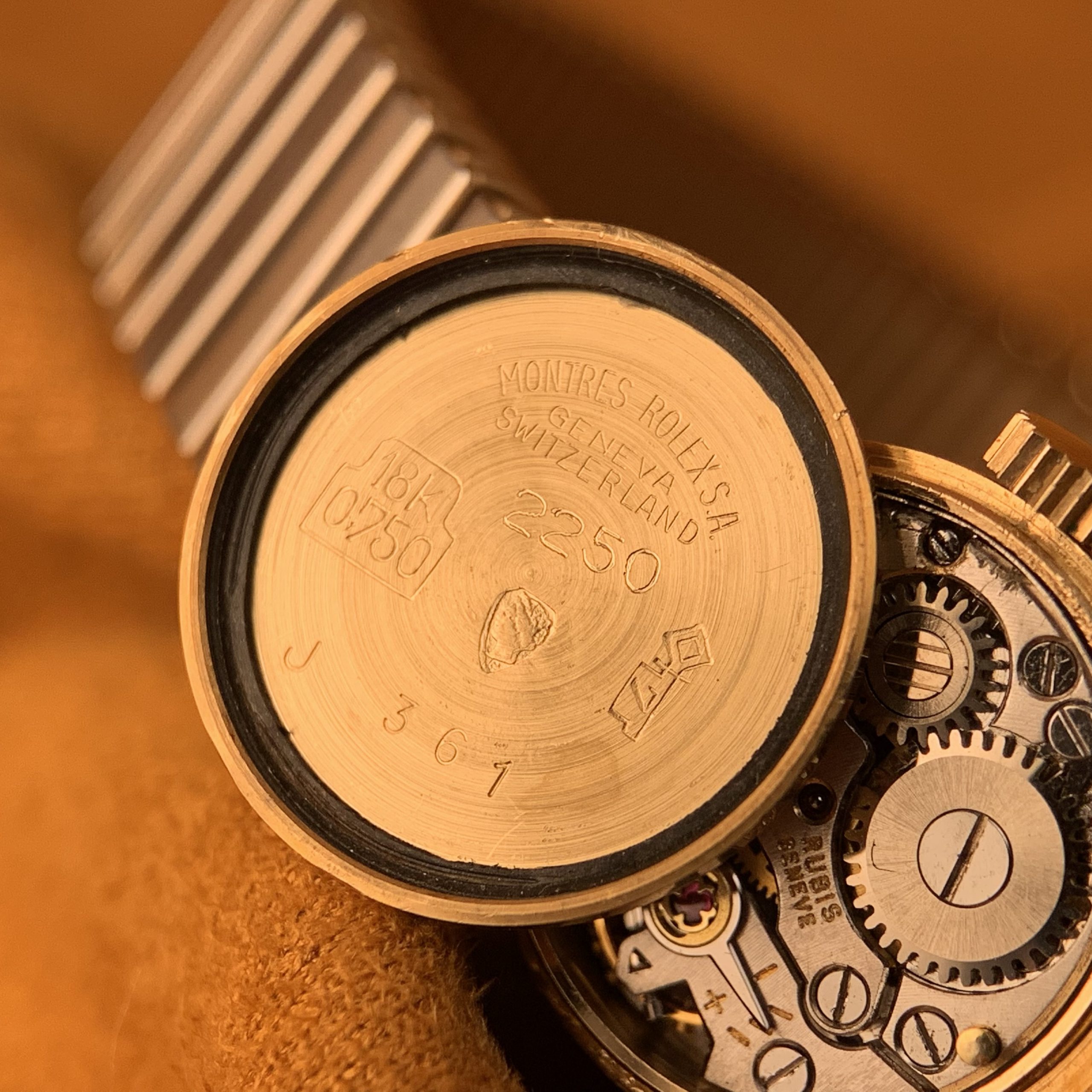 Rolex Orchid Yellow Gold Cocktail watch