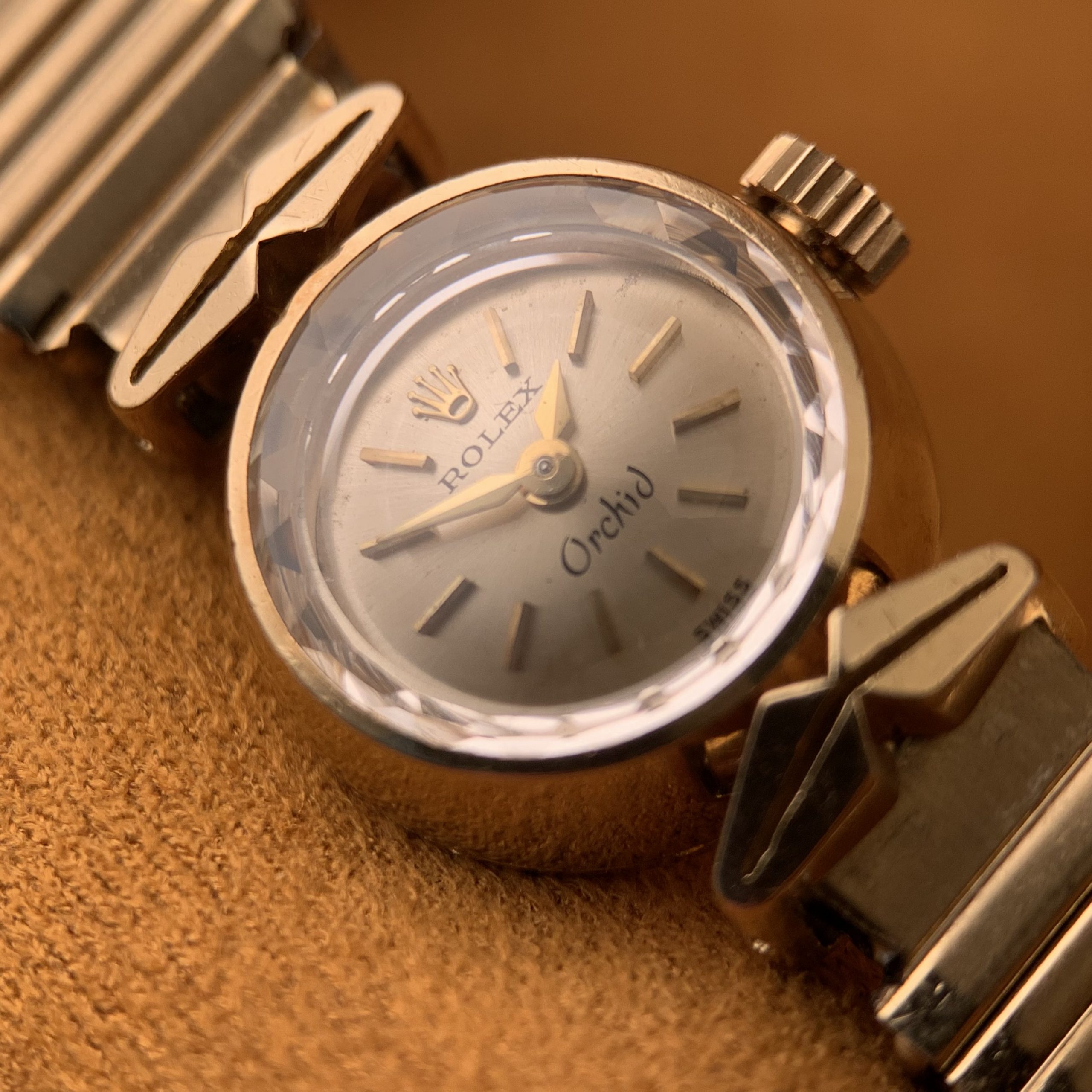 Rolex Orchid Yellow Gold Cocktail watch