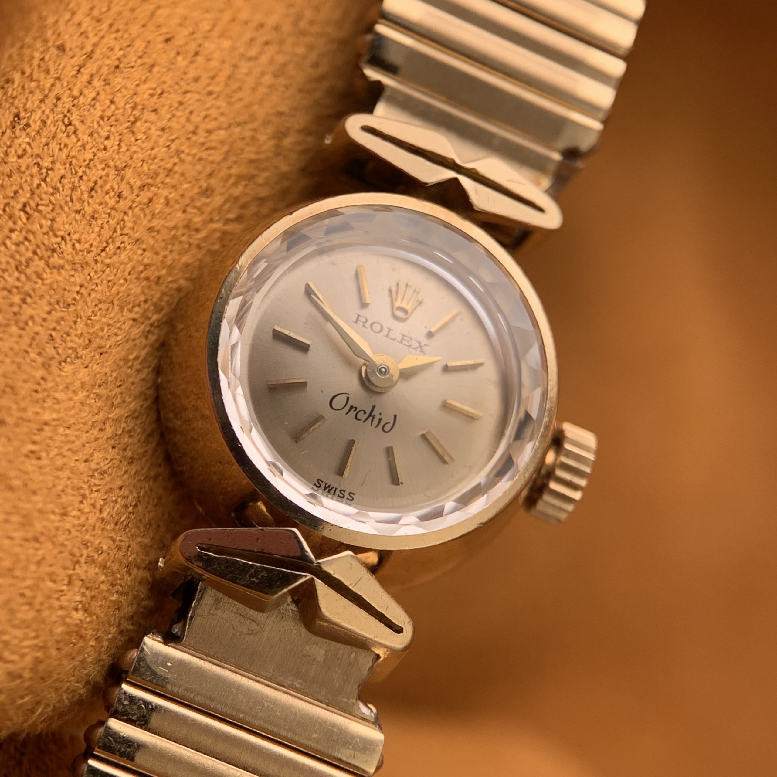 Rolex Orchid Yellow Gold Cocktail watch