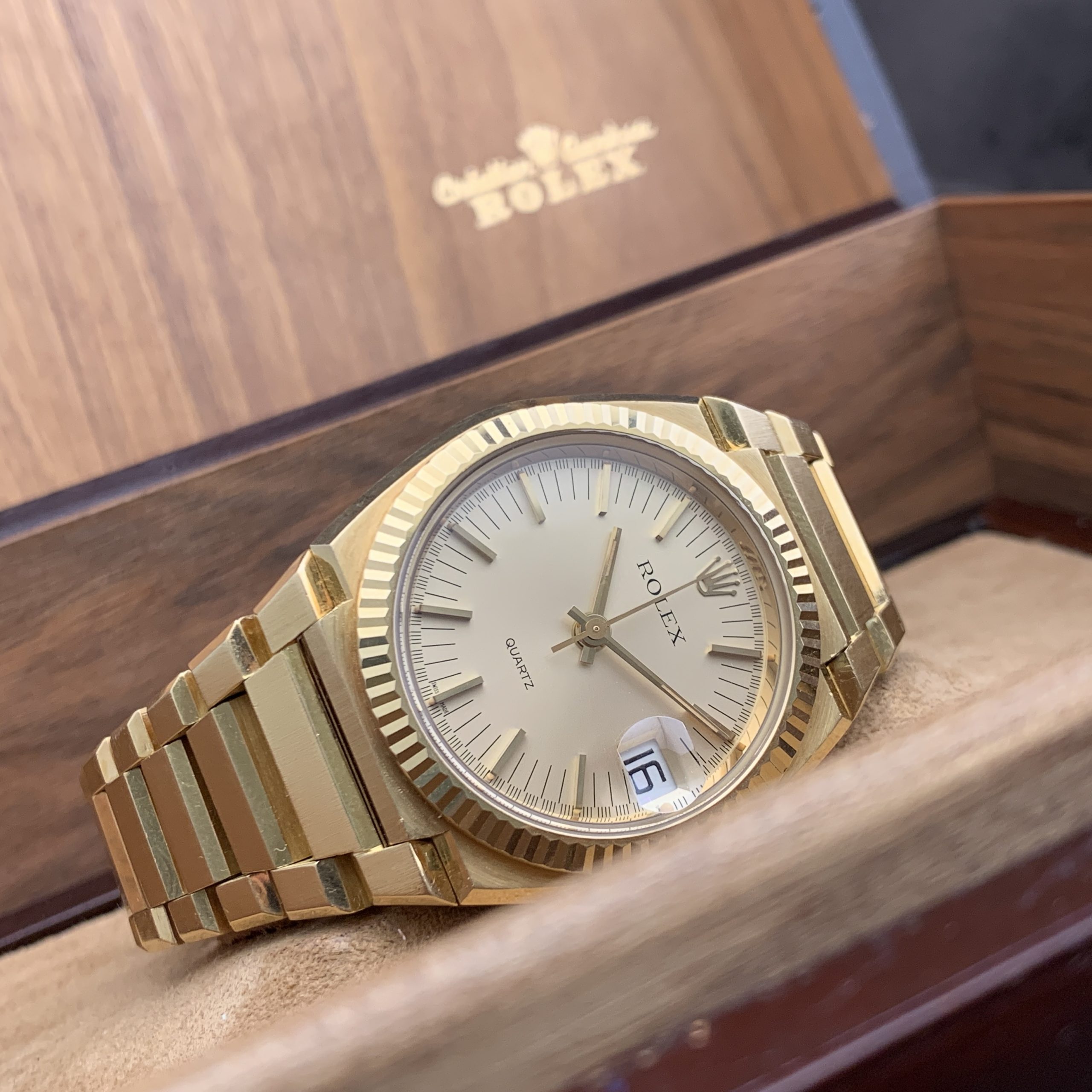 Rolex 'Texano' Ref. 5100 in Yellow Gold