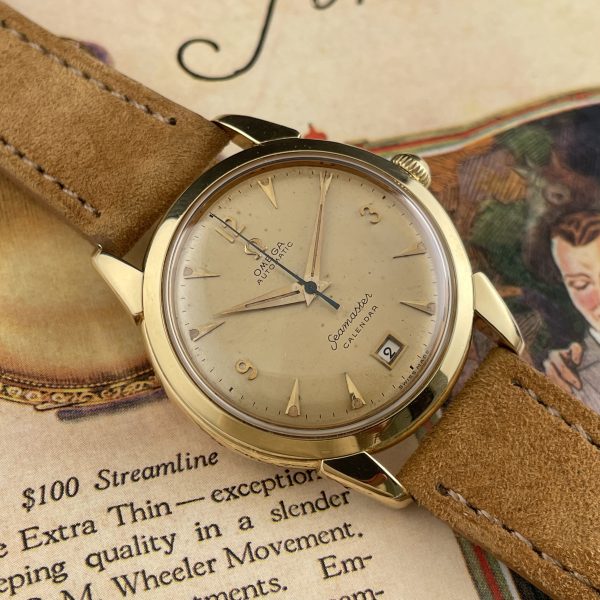 Omega Seamaster Calendar in 18K Yellow Gold