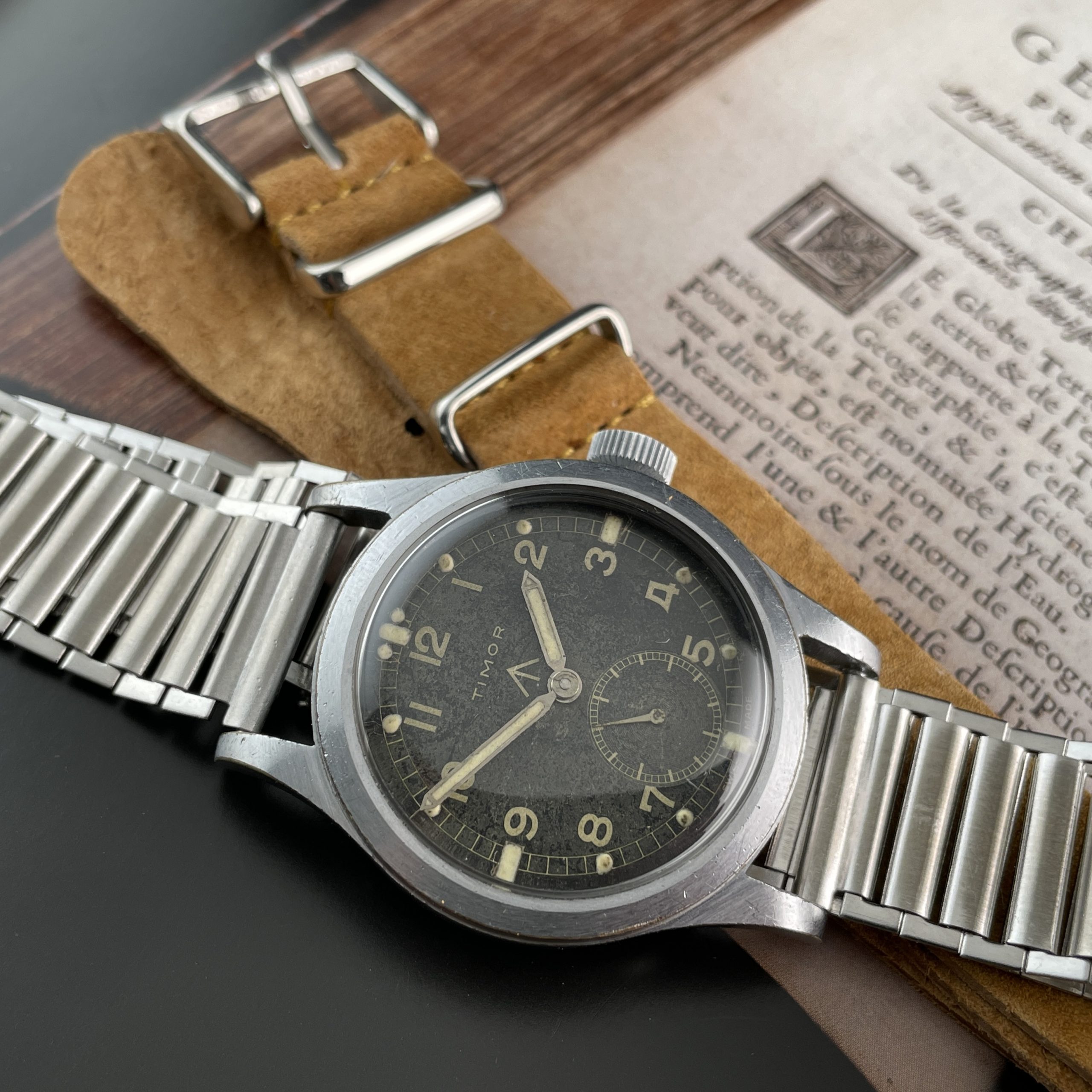 Timor Dirty Dozen Military WWII – 1940s – Mokum Watches