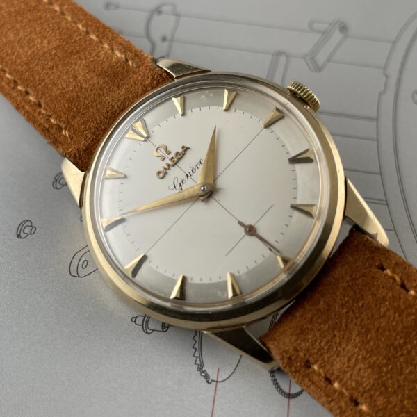 Omega Genève Gold Gents Dress watch 1958