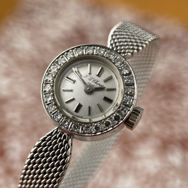 Chopard White Gold & Diamond Ladies Cocktail Watch