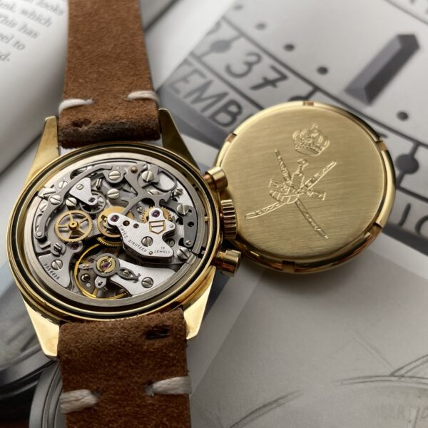 Heuer Carrera 'Khanjar' Yelow Gold Ref. CS3140