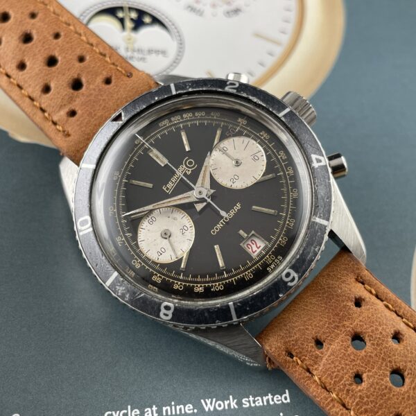 Eberhard Contograf Re. 14901 Chronograph 'Reversed Panda'