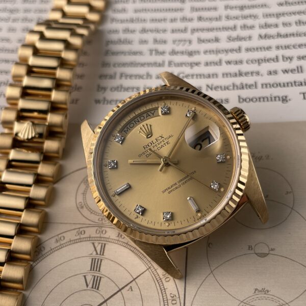 Rolex Day-Date Ref. 18238 Factory Diamond Dial