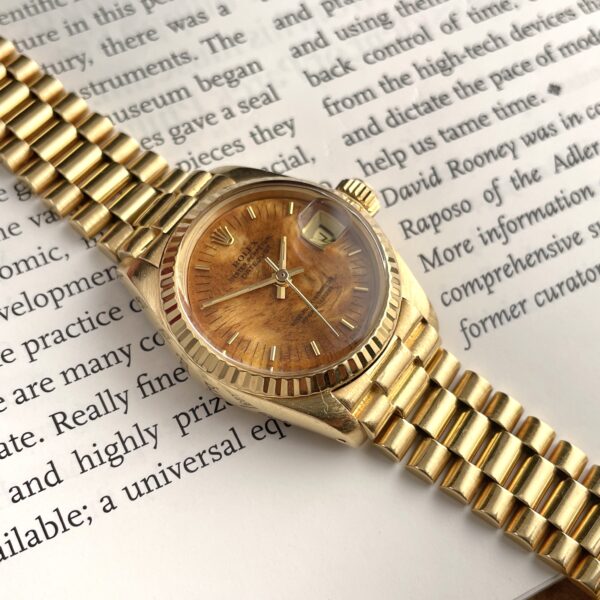 Rolex Datejust ’Birch Wood’ Ref.6719 Full Set from 1979