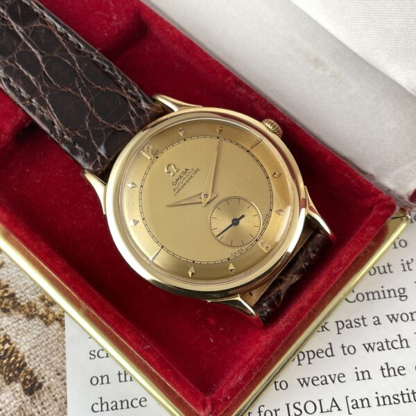 Omega Centenary Ref. 2500 Yellow Gold from 1948