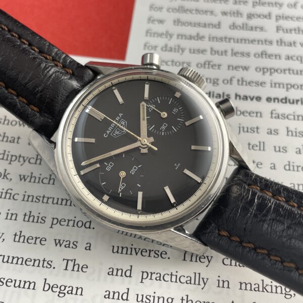 Heuer Carrera Steel 3647N Chronograph - 1960s