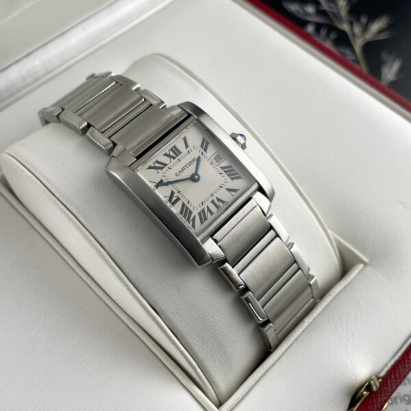 Cartier Tank Française Stainless Steel Ref. 2465