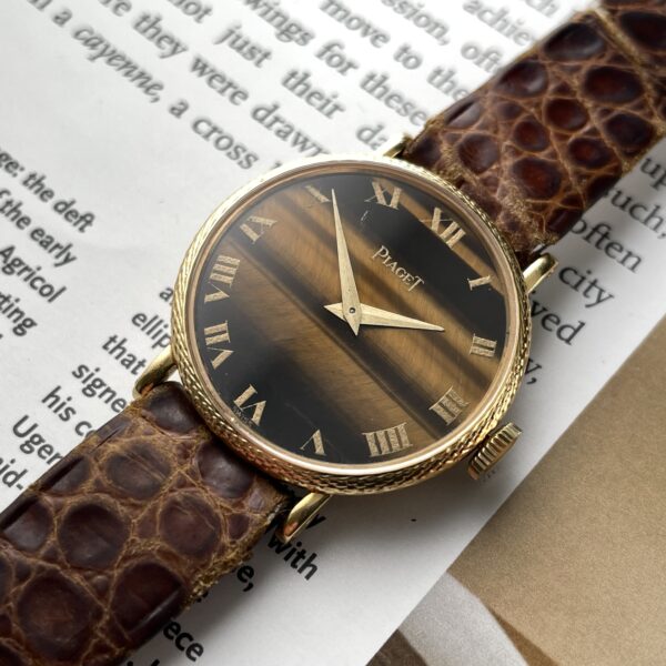 Piaget Tiger Eye Dress Watch Ref. 9016