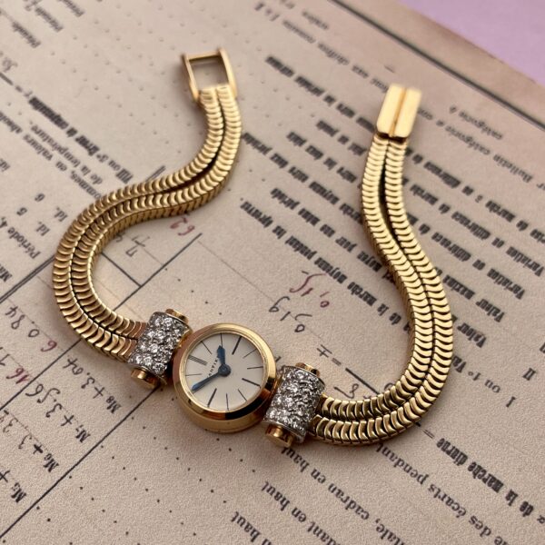 Cartier Art-Deco 1930s Gold & Diamond Cocktail Watch