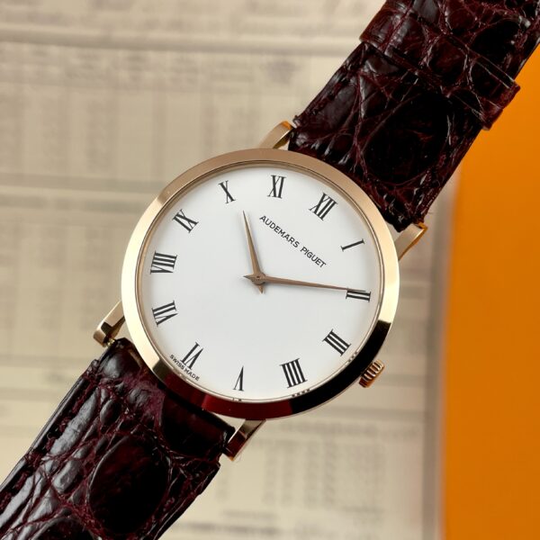 Audemars Piguet Ultra Thin Dress Watch in Pink Gold