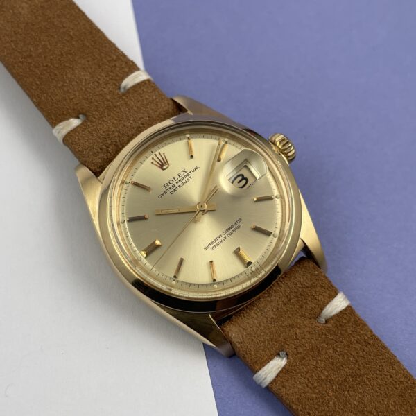 Rolex Datejust 1600 from 1970 in Yellow Gold