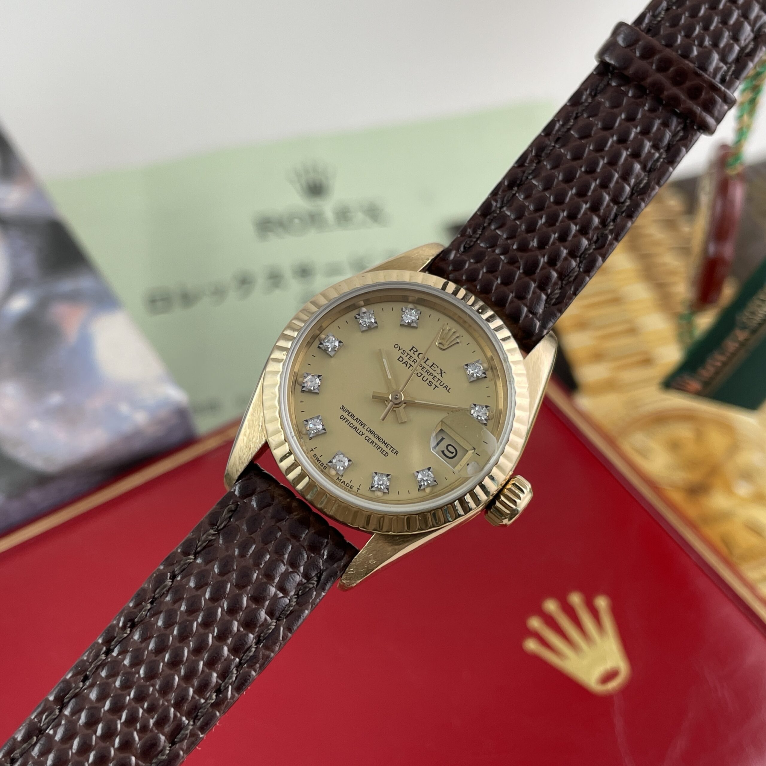 Rolex 6917 Lady-Datejust Factory Diamond Dial from 1986