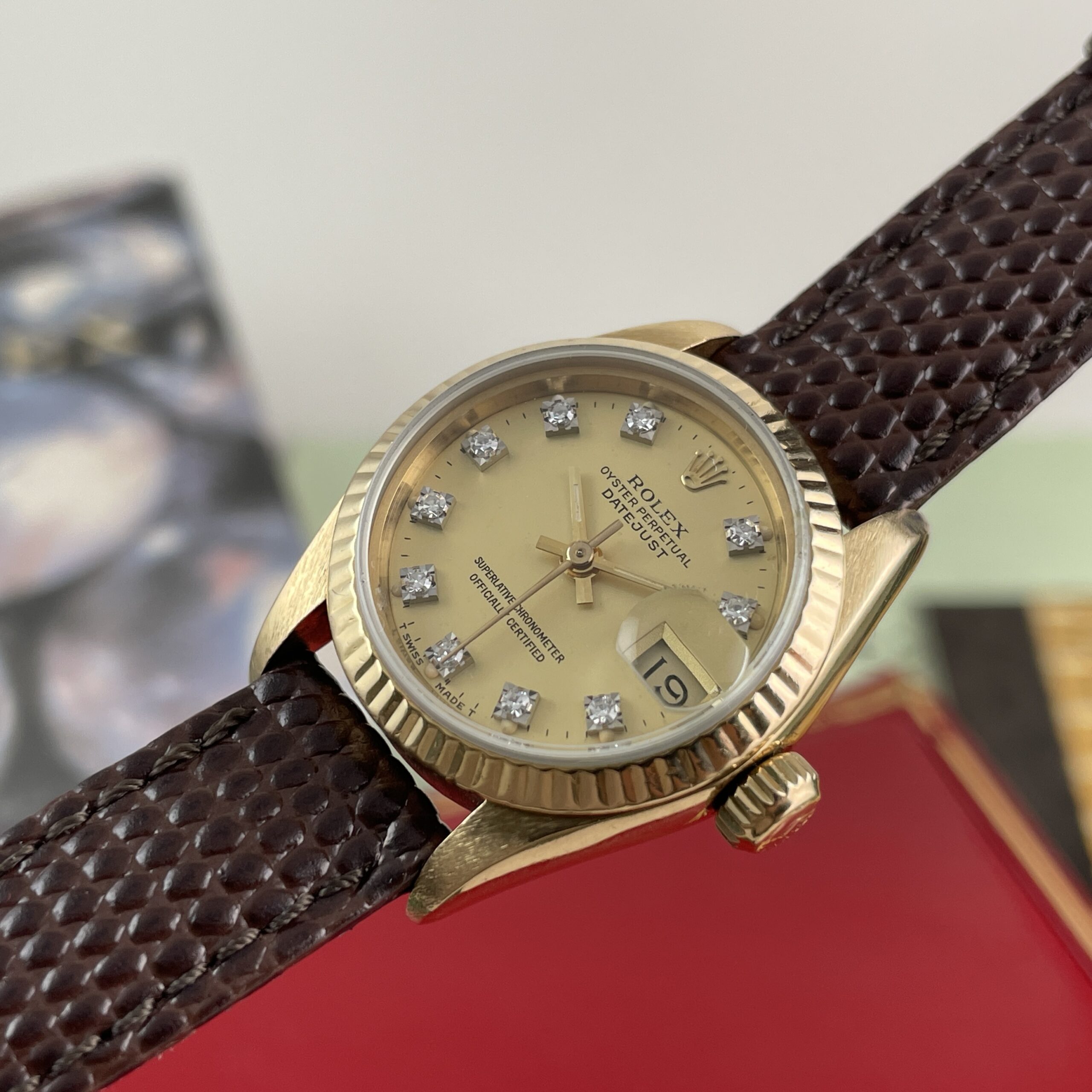 Rolex 6917 Lady-Datejust Factory Diamond Dial from 1986