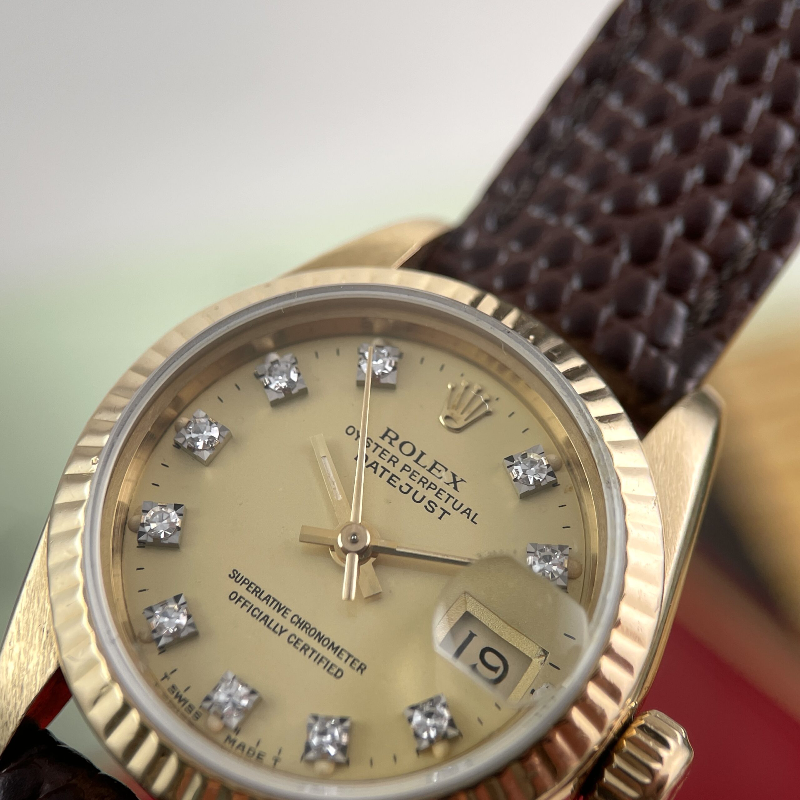 Rolex 6917 Lady-Datejust Factory Diamond Dial from 1986