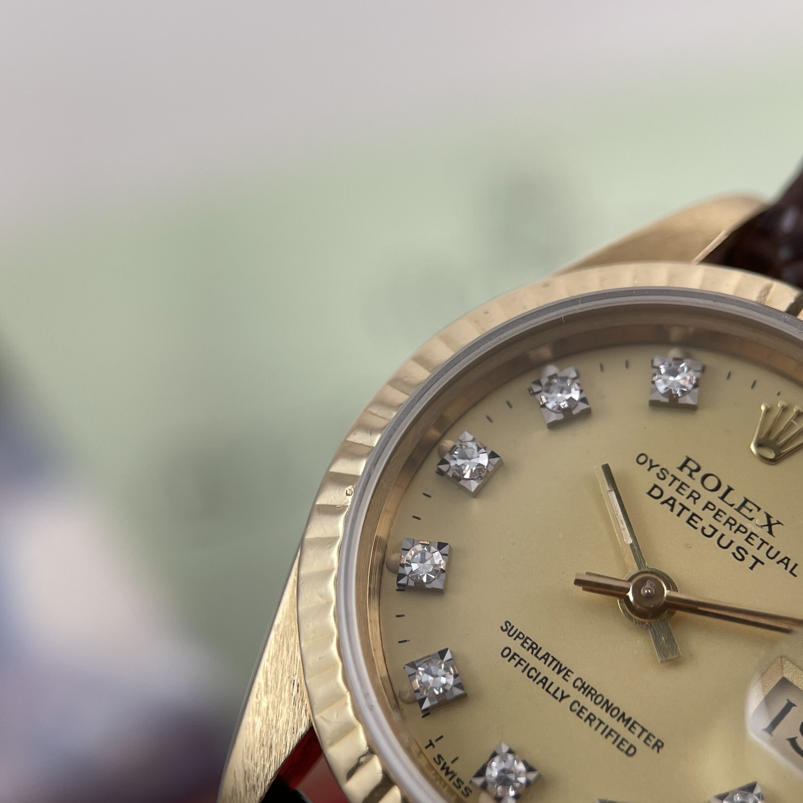 Rolex 6917 Lady-Datejust Factory Diamond Dial from 1986