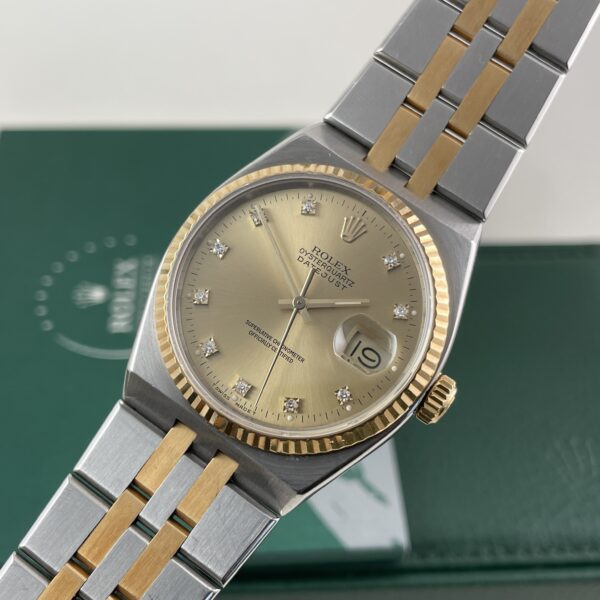 Rolex Datejust Ref. 17013 Oysterquartz - Diamond Champagne Dial
