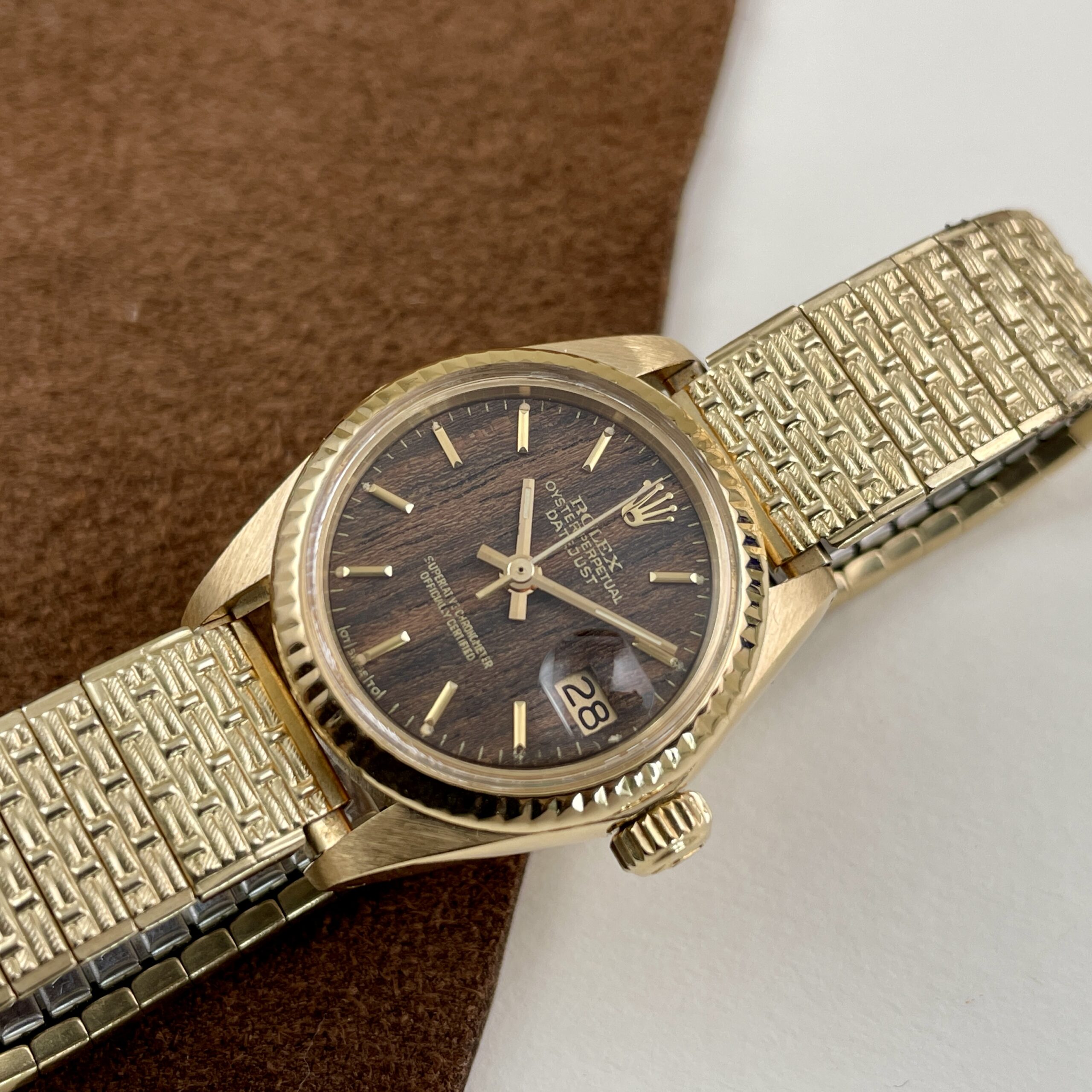 Rolex Datejust - Sequoia Dial - Yellow Gold Ref. 6917