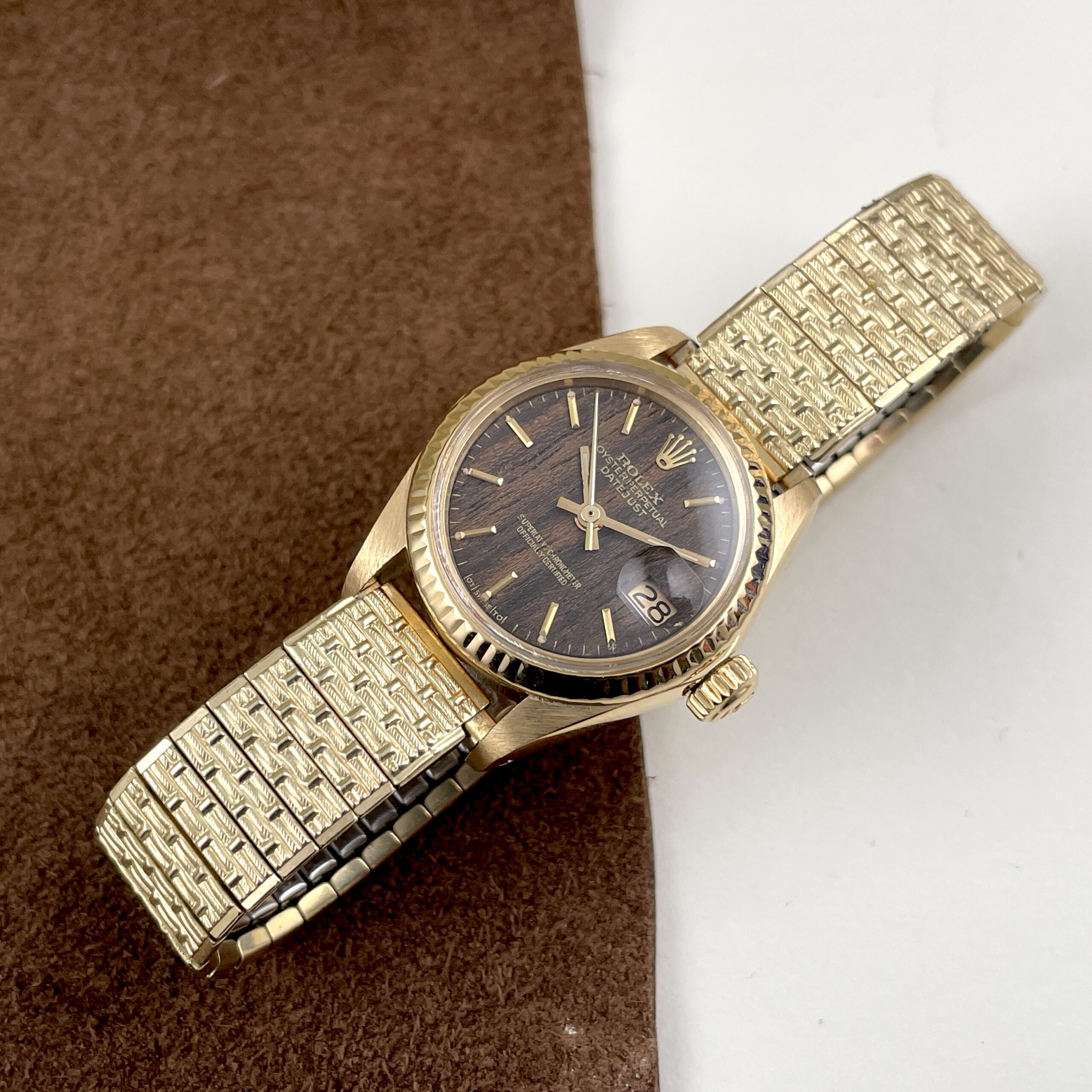 Rolex Datejust - Sequoia Dial - Yellow Gold Ref. 6917