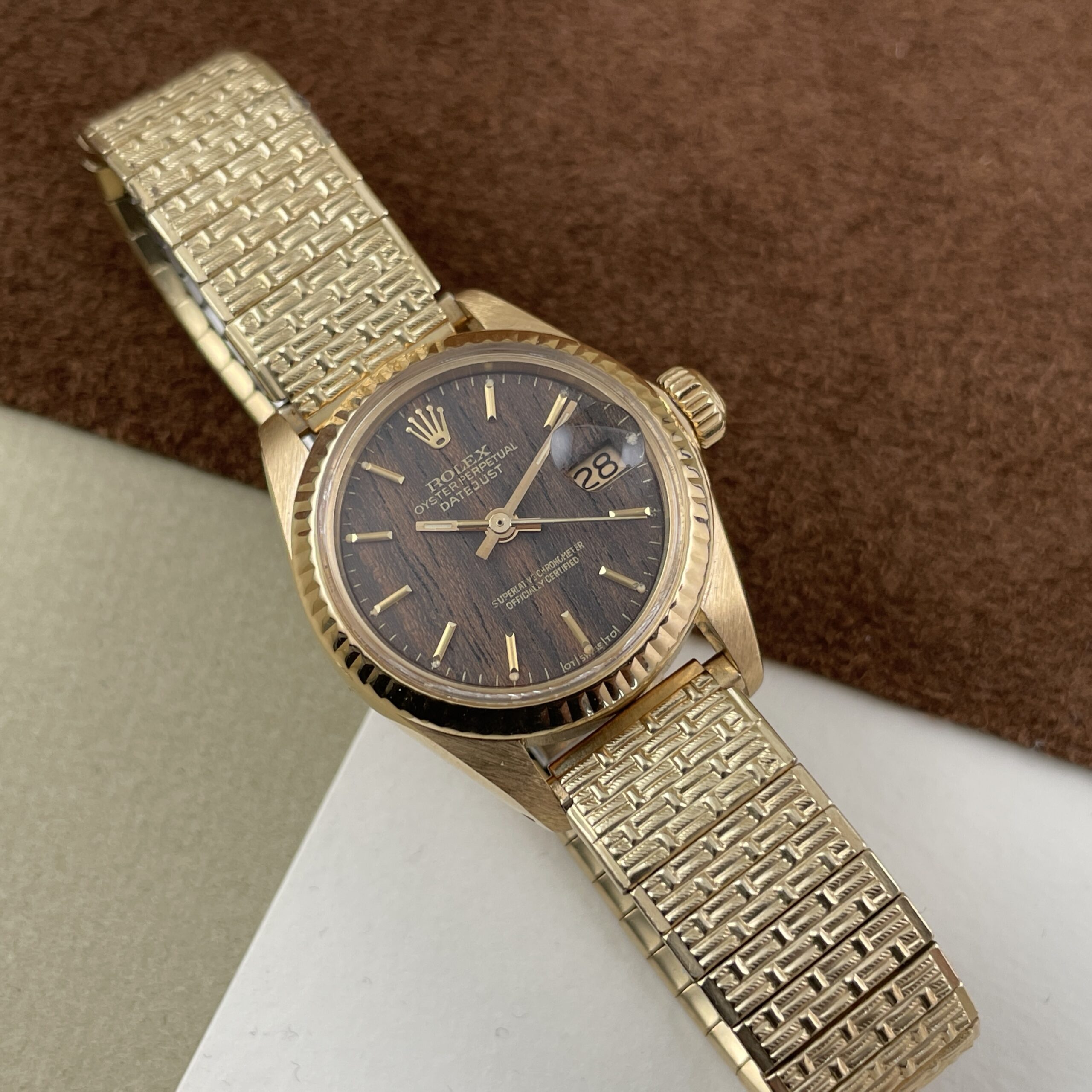 Rolex Datejust - Sequoia Dial - Yellow Gold Ref. 6917