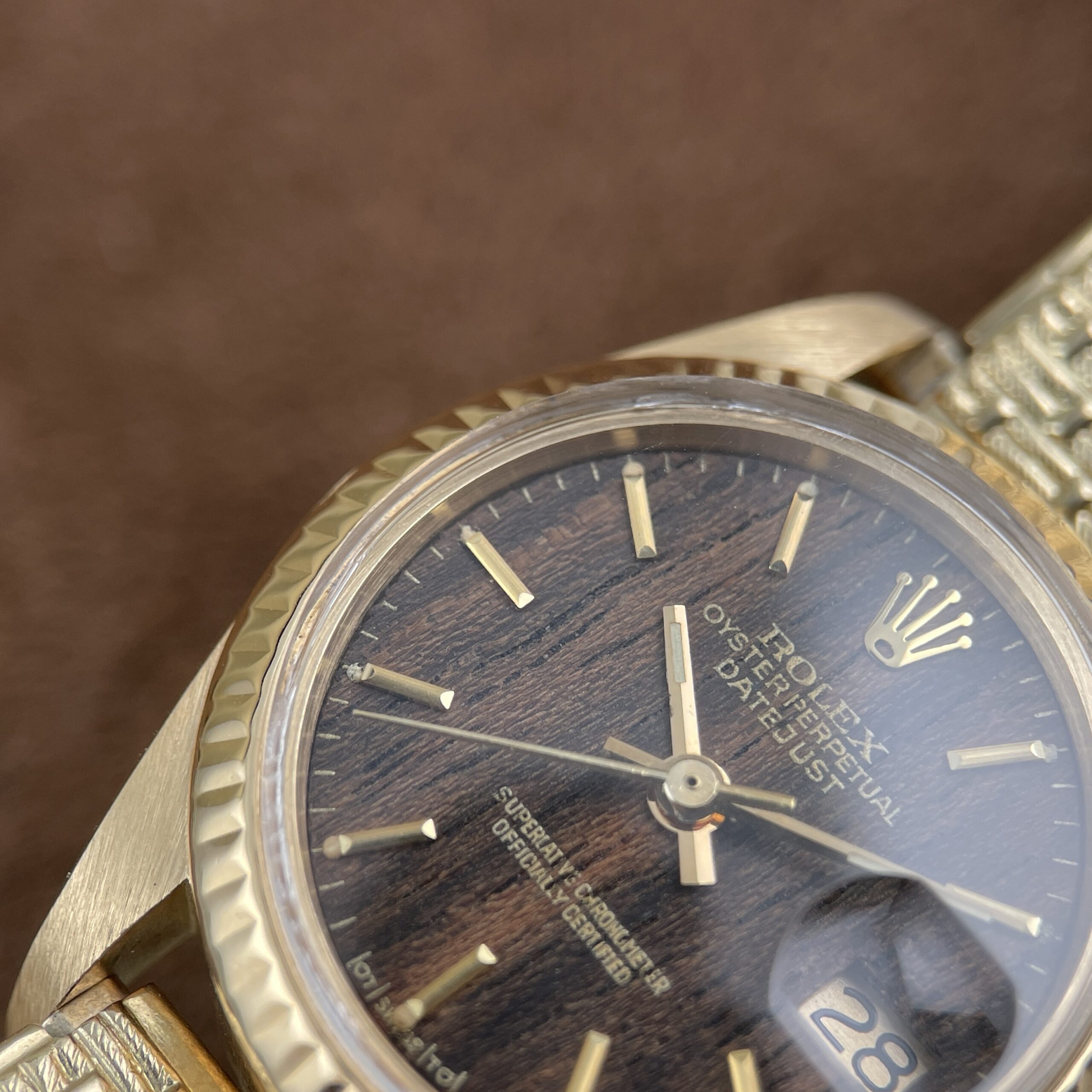 Rolex Datejust - Sequoia Dial - Yellow Gold Ref. 6917
