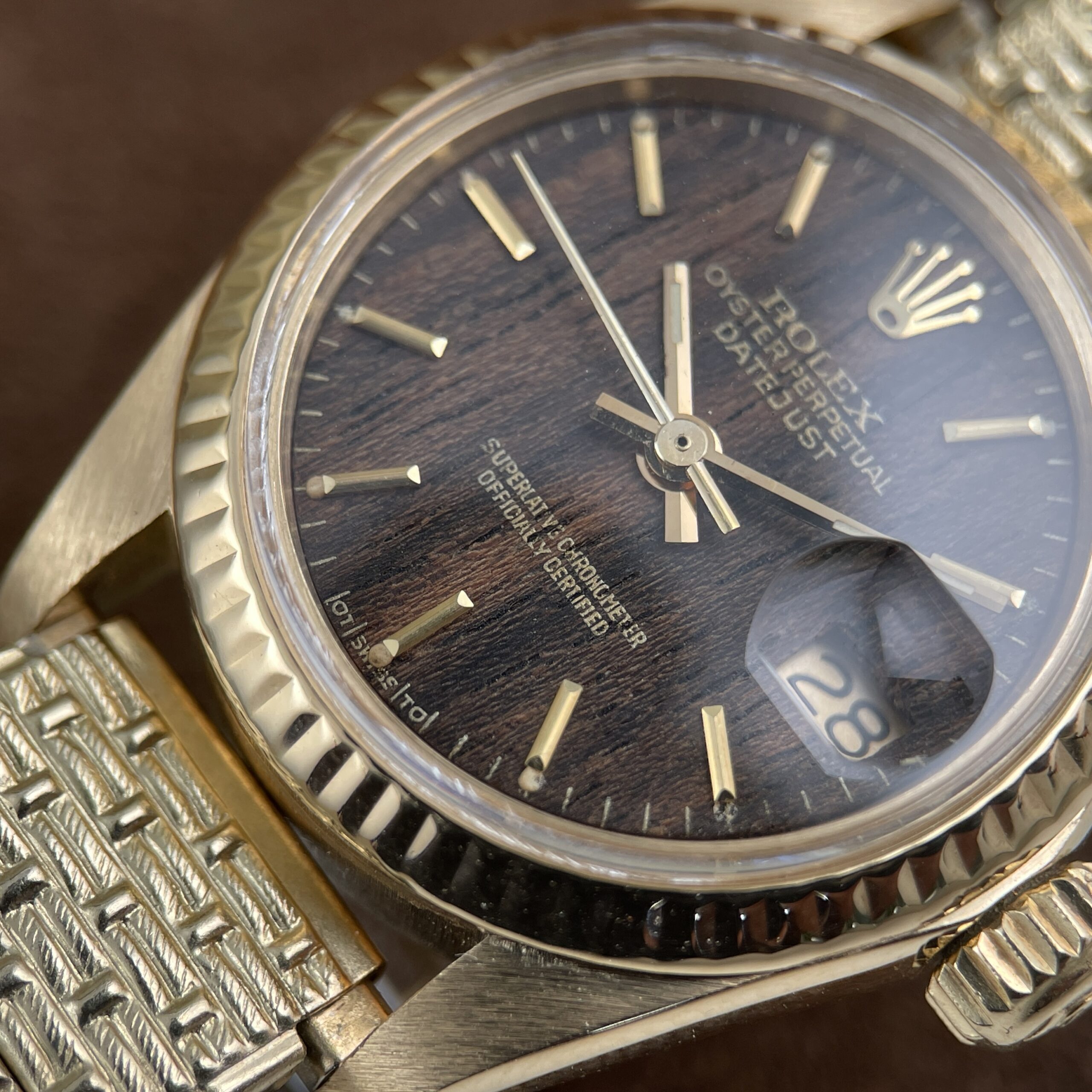 Rolex Datejust - Sequoia Dial - Yellow Gold Ref. 6917