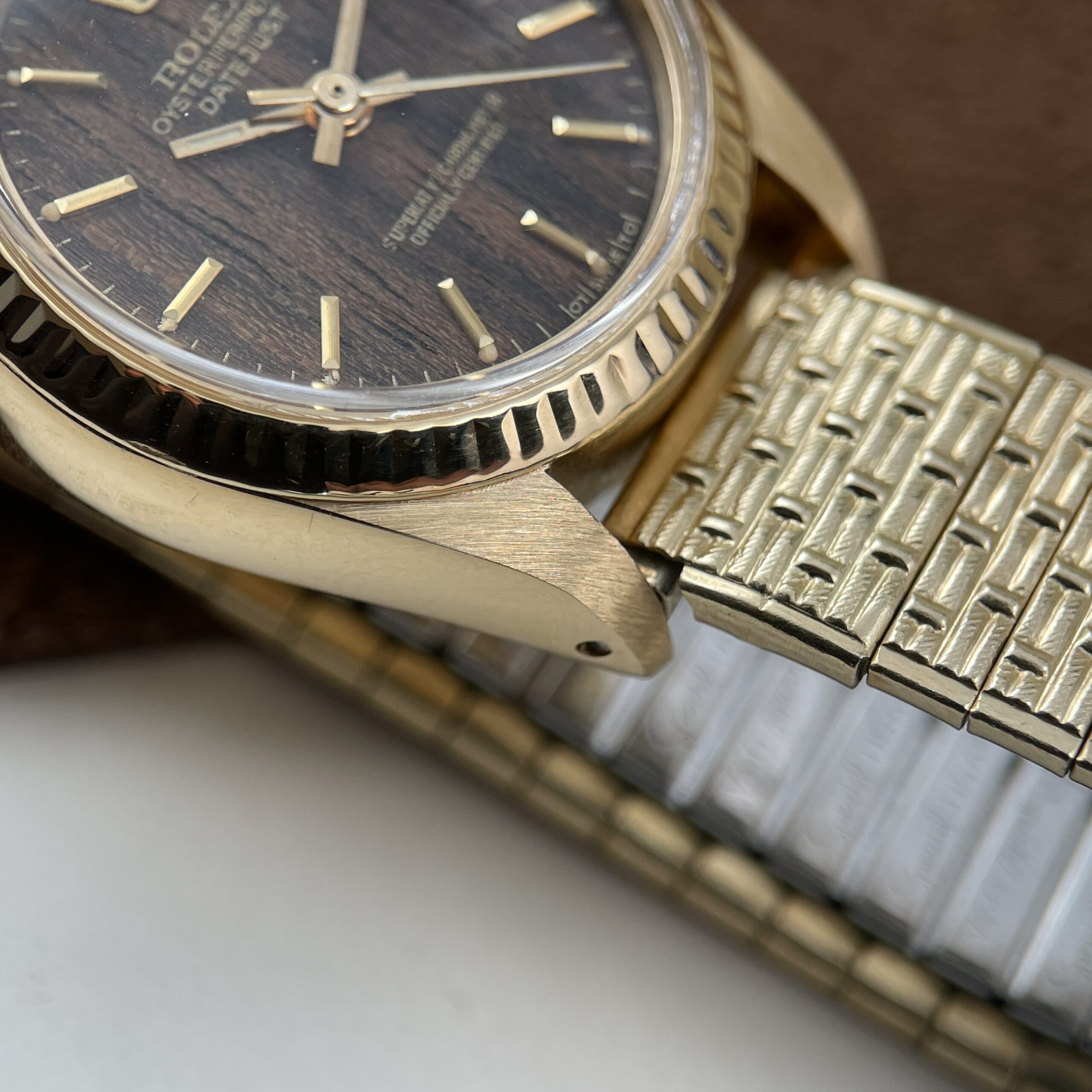 Rolex Datejust - Sequoia Dial - Yellow Gold Ref. 6917