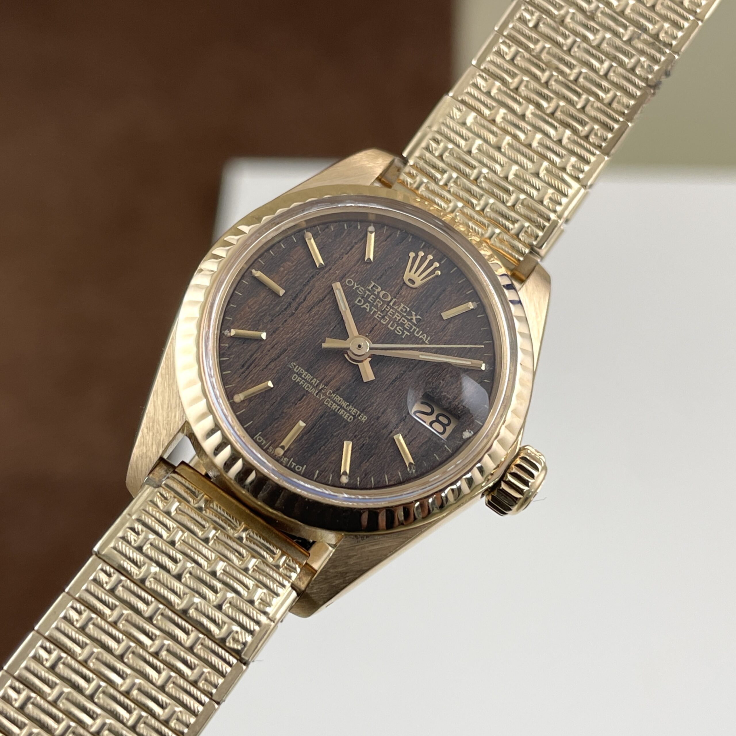 Rolex Datejust - Sequoia Dial - Yellow Gold Ref. 6917