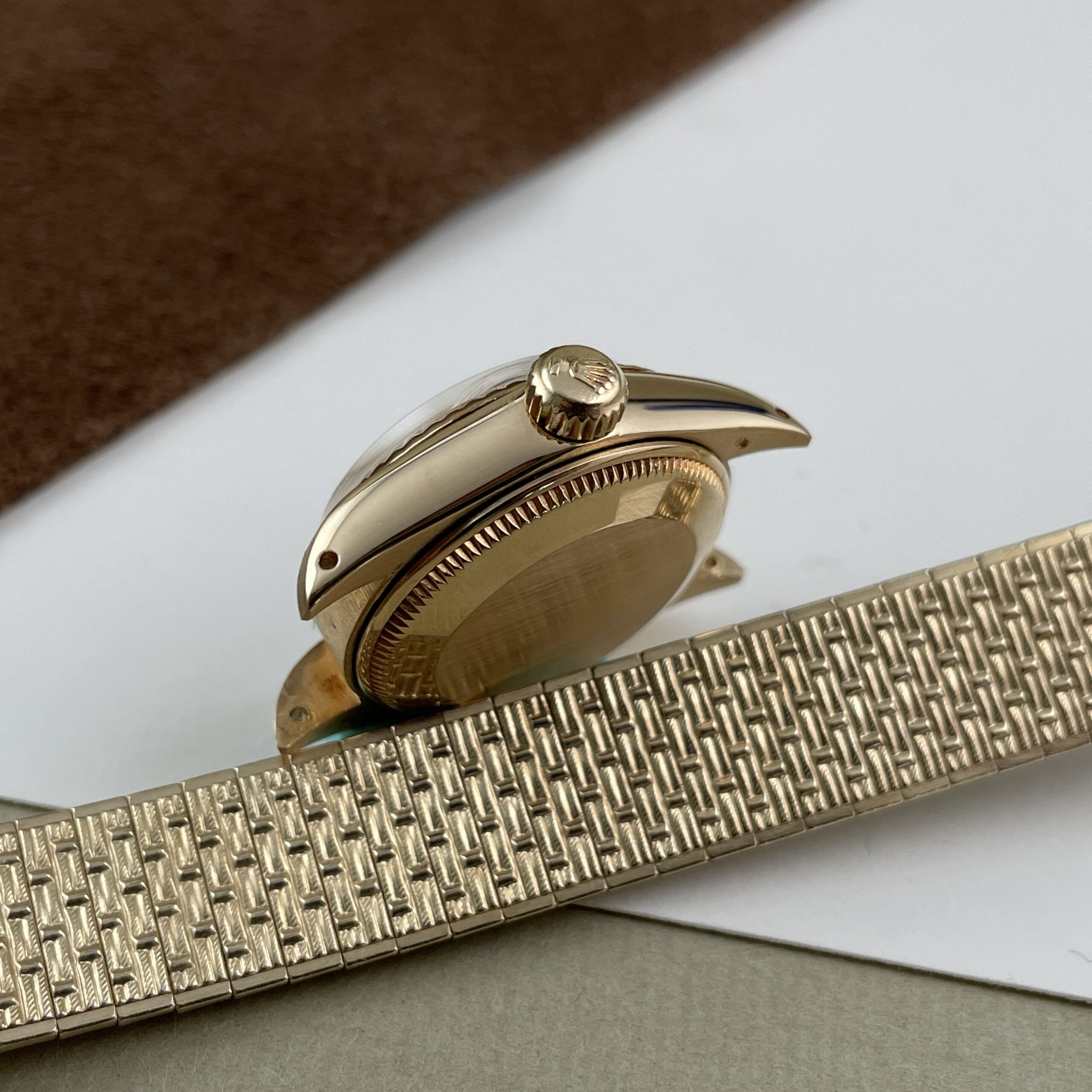Rolex Datejust - Sequoia Dial - Yellow Gold Ref. 6917