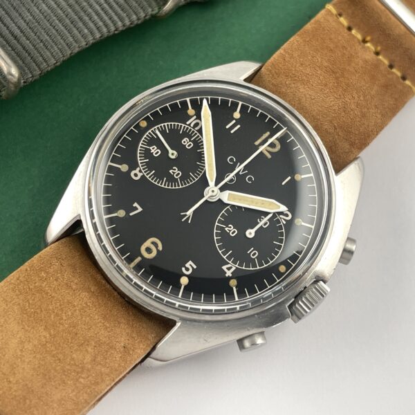 CWC Military Chronograph ‘Asymmetrical’ - British Airforce RAF - 6BB