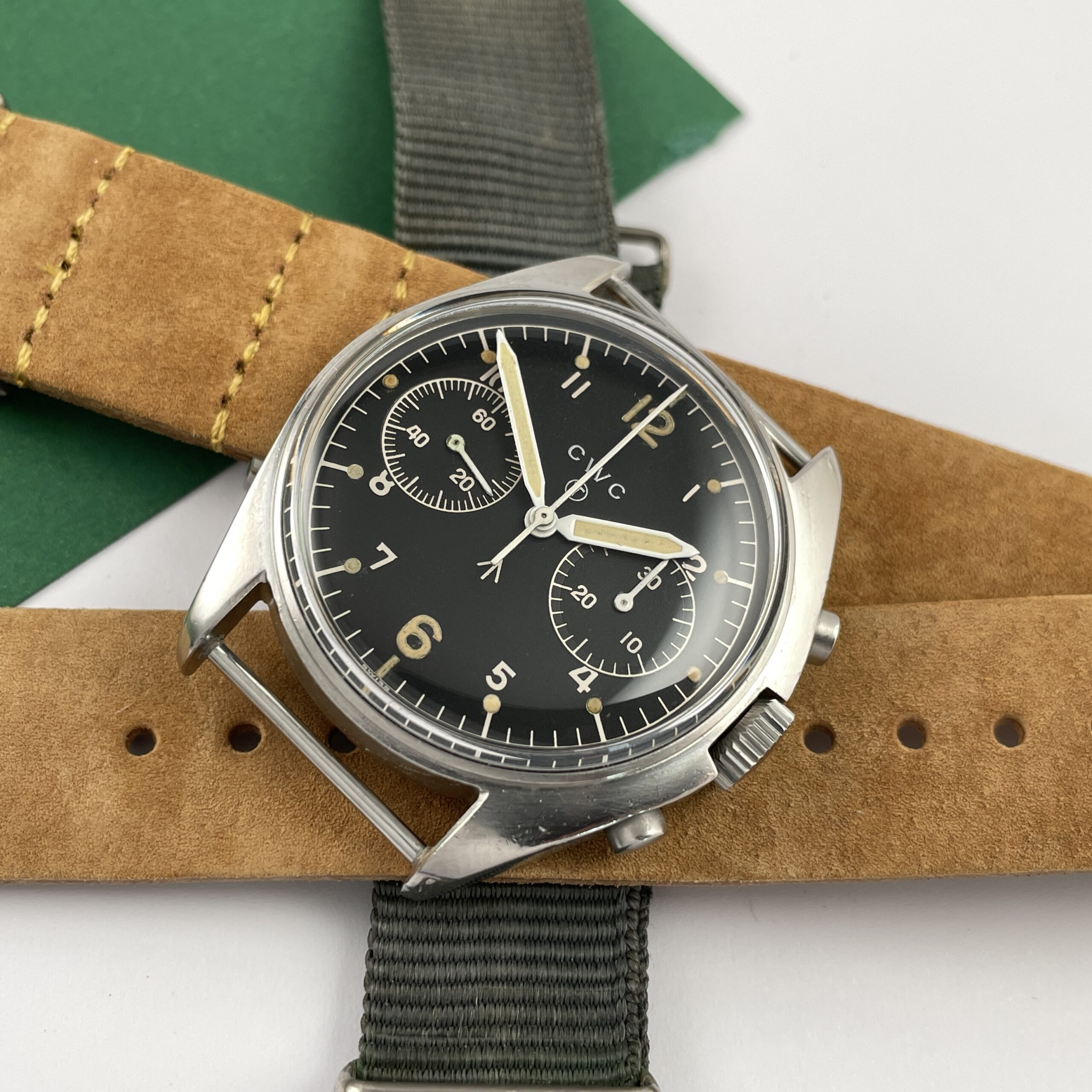 CWC Military Chronograph ‘Asymmetrical’ - British Airforce RAF - 6BB