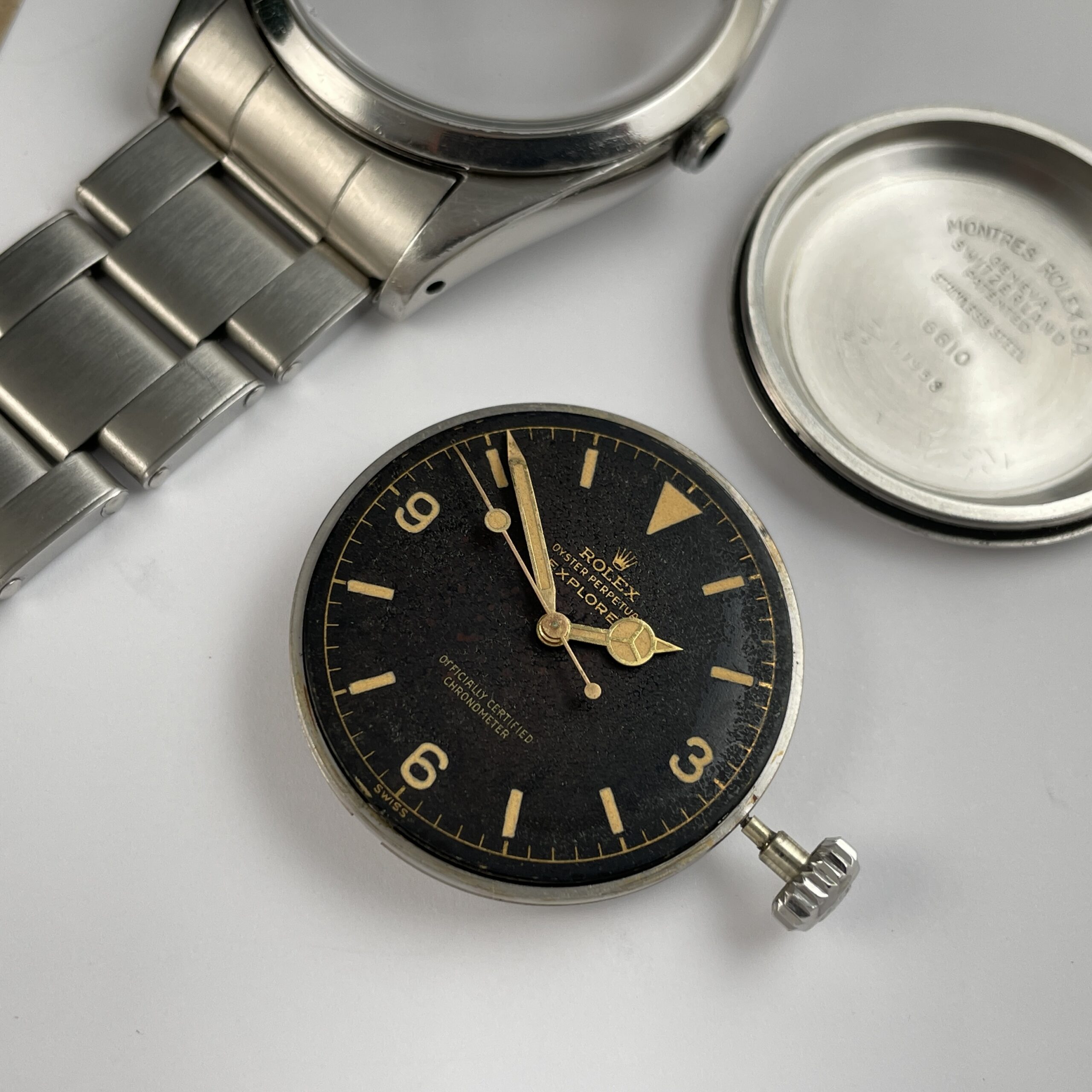 Rolex Explorer Gilt Ref. 6610 - 1958