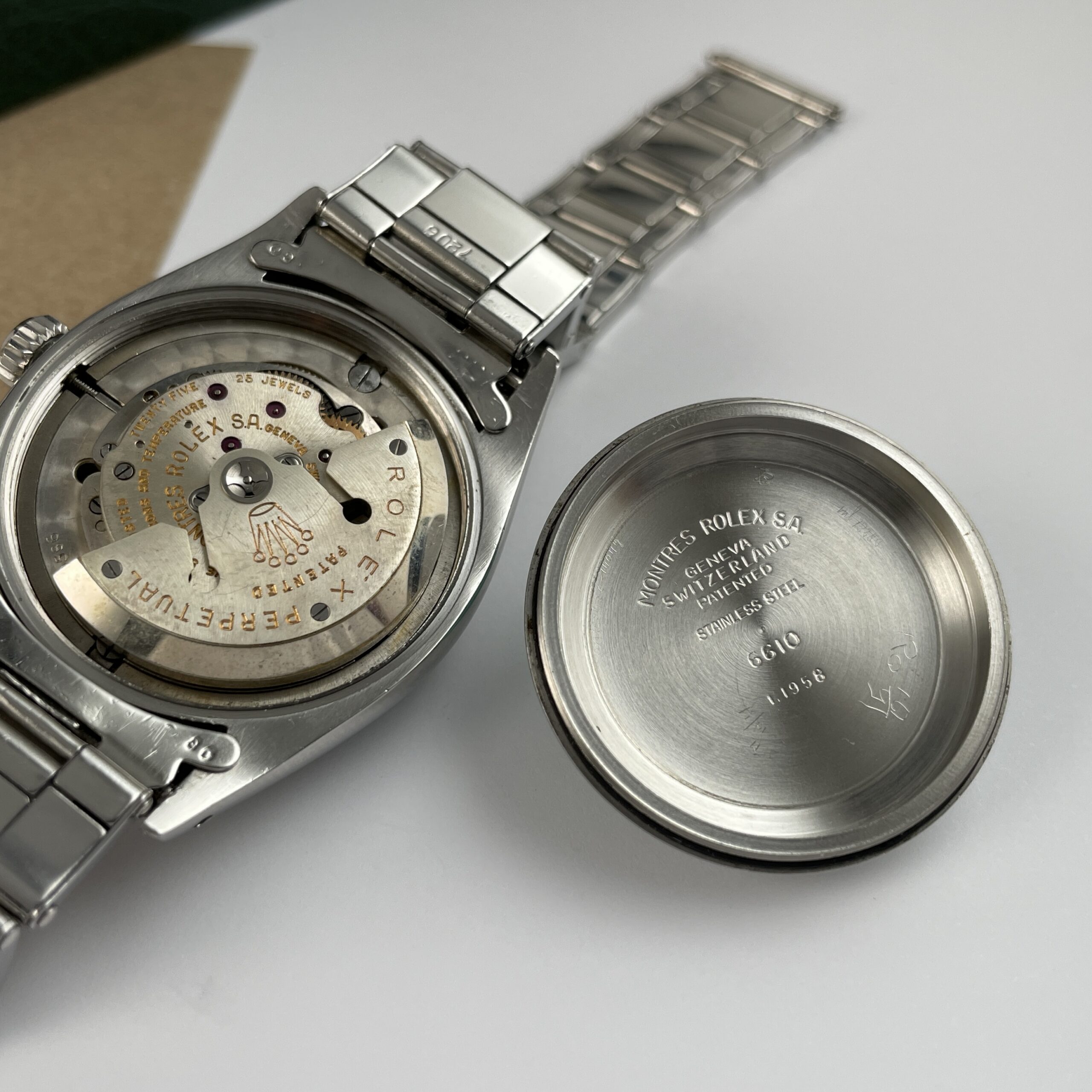 Rolex Explorer Gilt Ref. 6610 - 1958