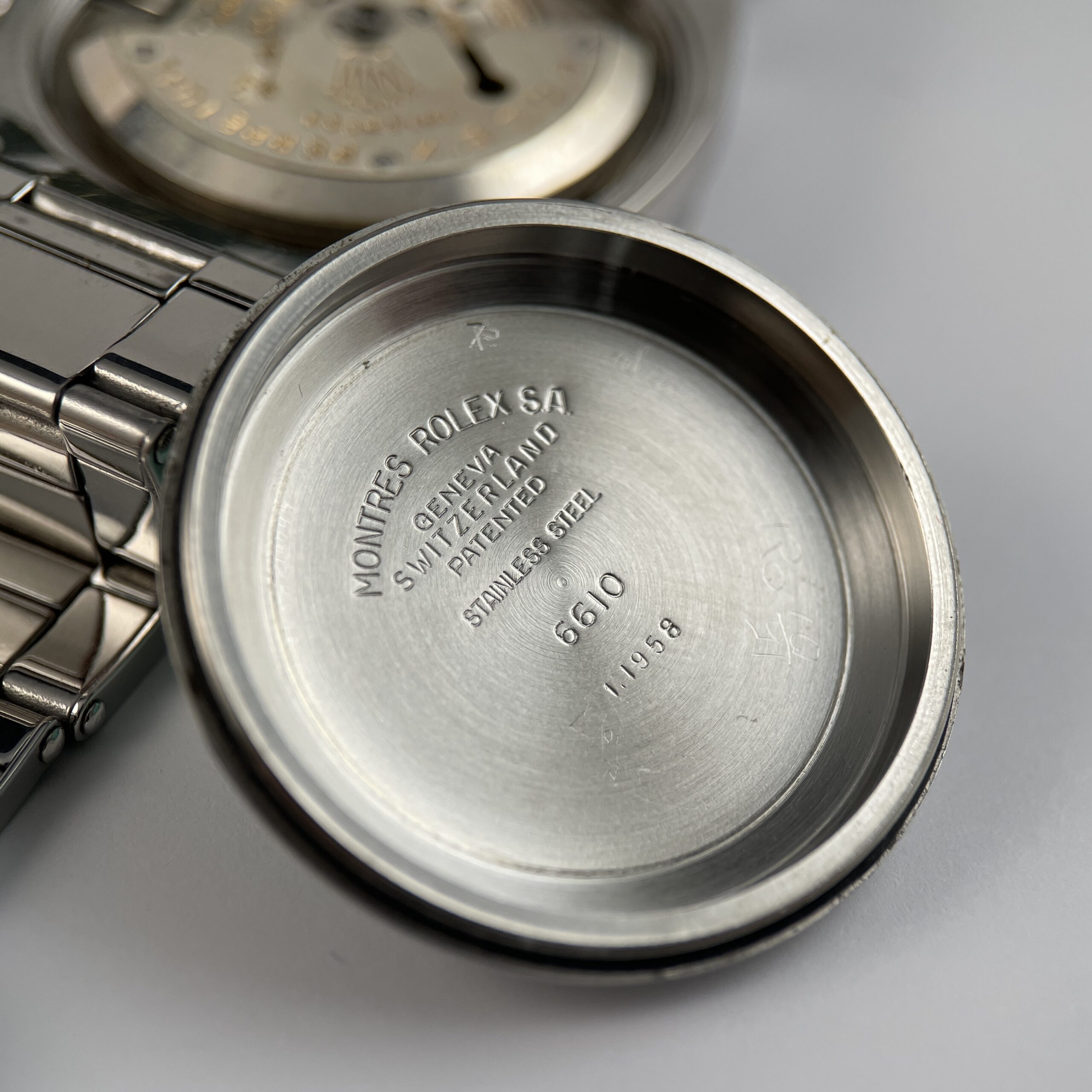 Rolex Explorer Gilt Ref. 6610 - 1958