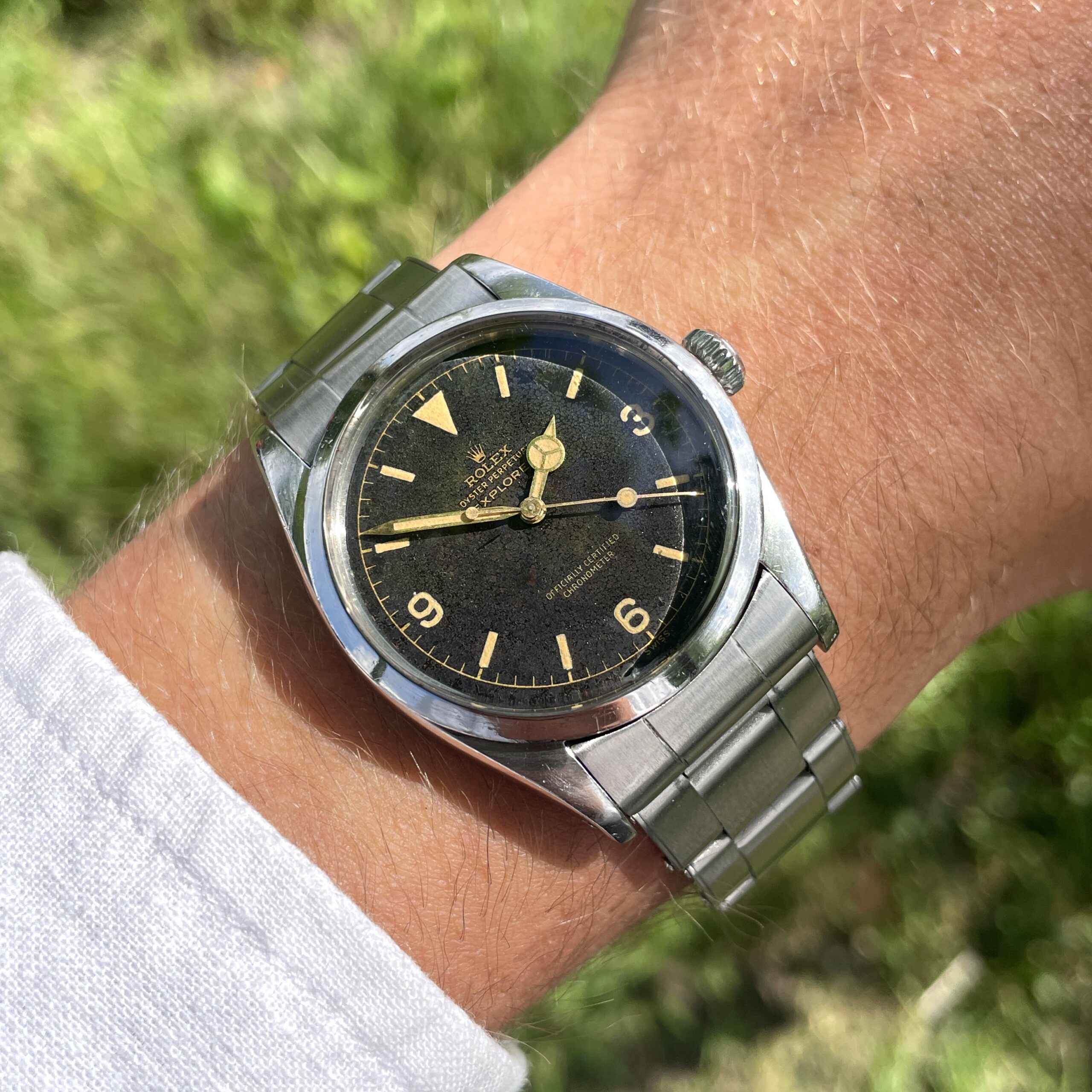 Rolex Explorer Gilt Ref. 6610 - 1958