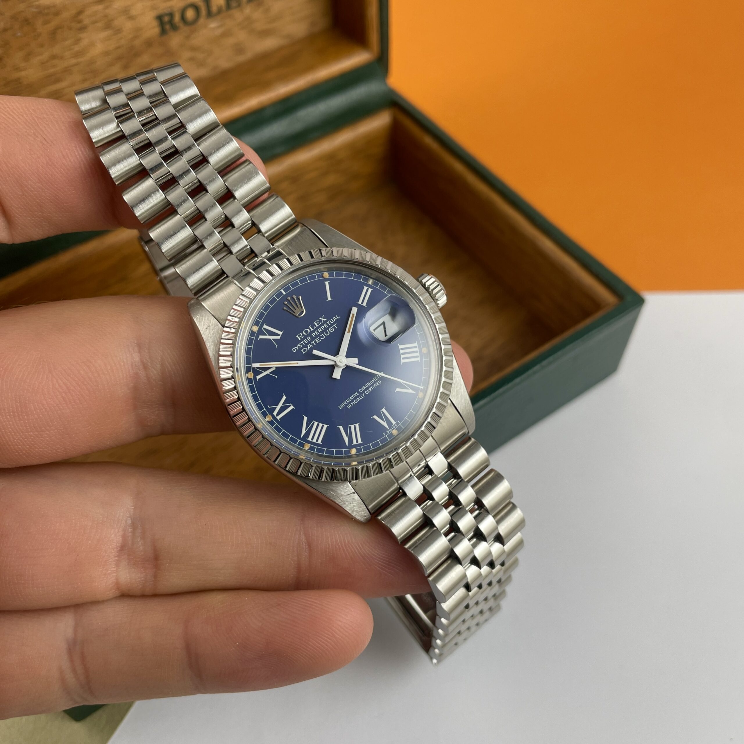 Rolex Datejust Ref. 16030 Blue ‘Buckley’ Dial - 1984