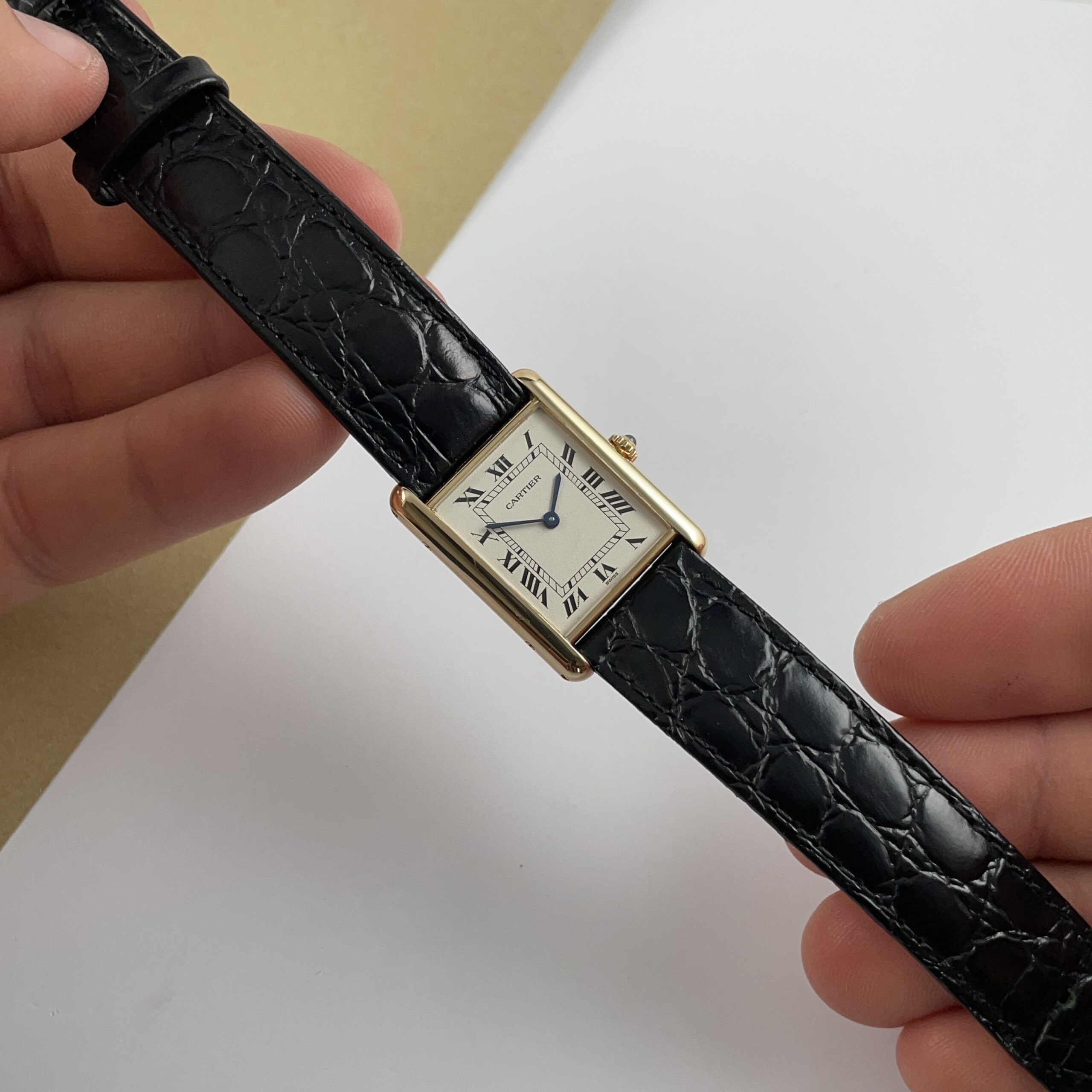 Cartier Tank Louis in Yellow Gold