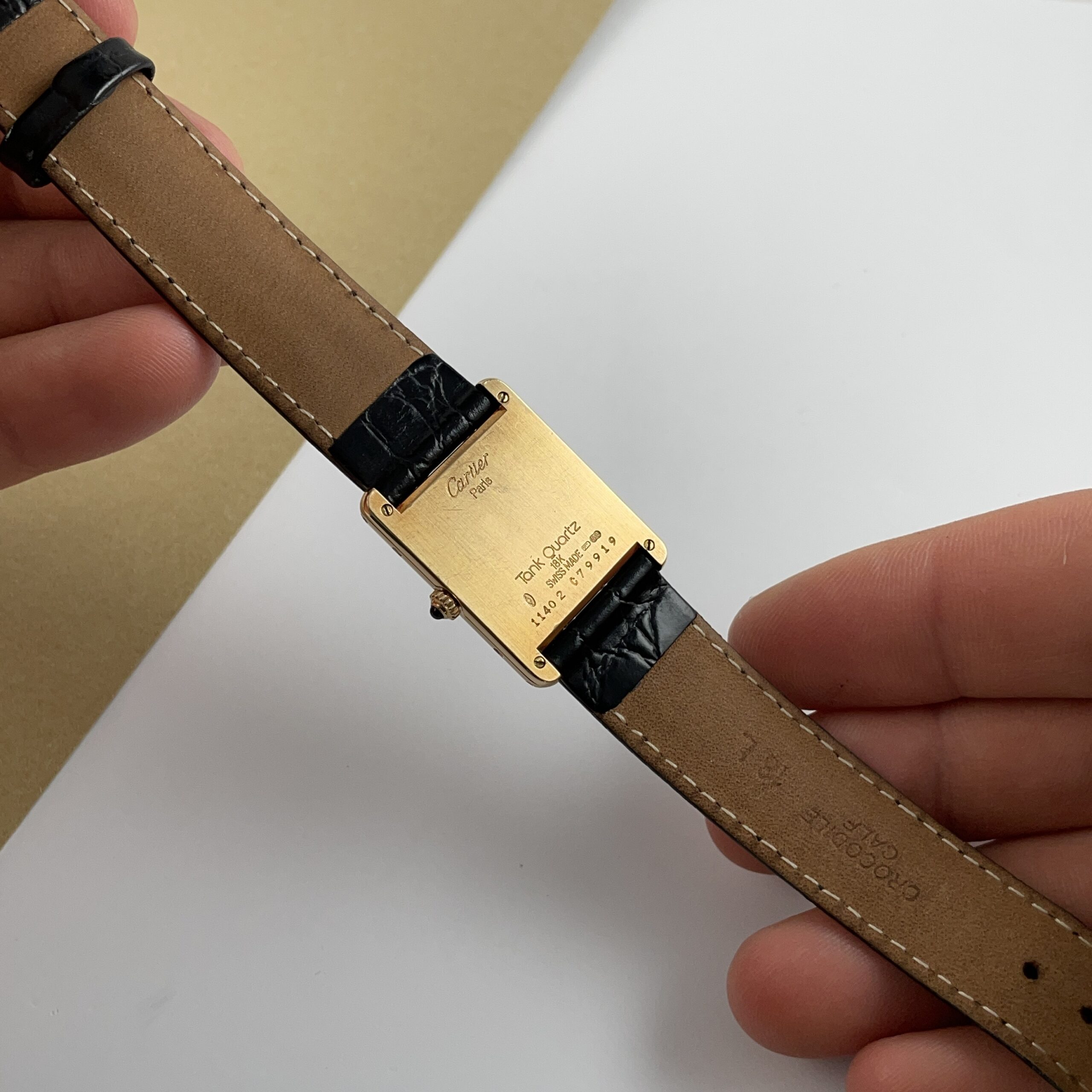 Cartier Tank Louis in Yellow Gold